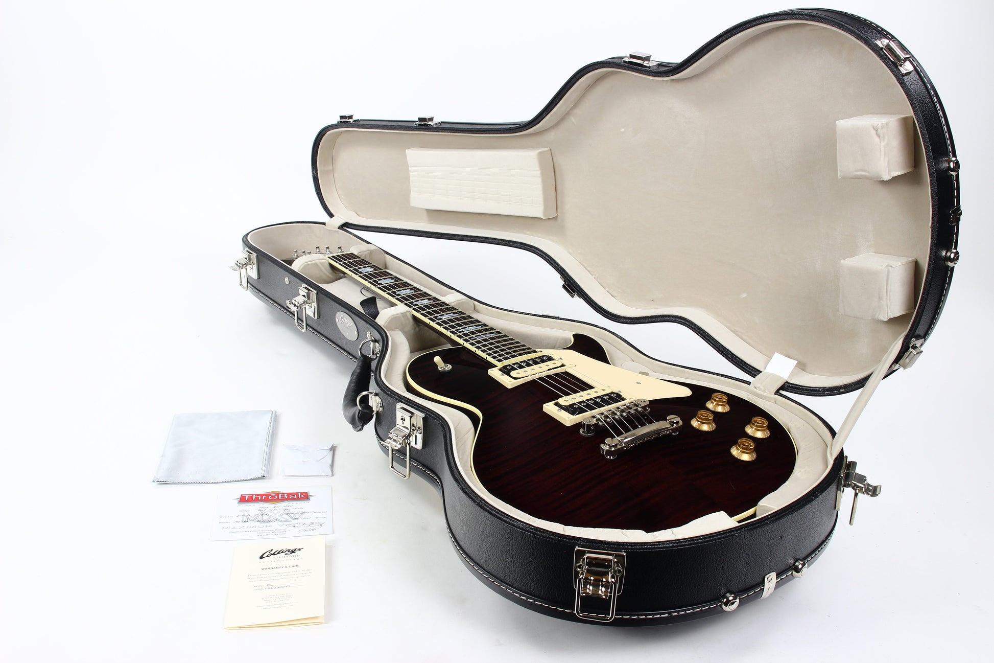 Collings CL City Limits 2023 Oxblood Zebra Throbak Koss 301 MXV Humbuckers!