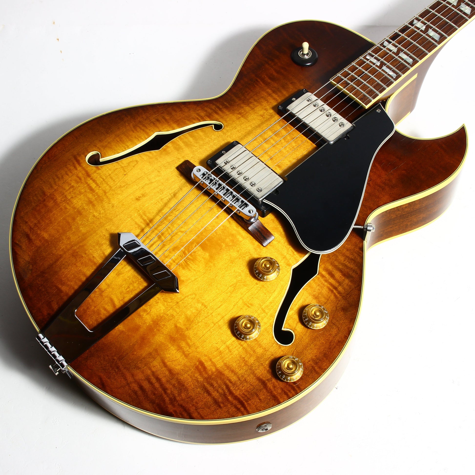 1984 Gibson ES-175 D Sunburst Jazz Archtop Guitar - Bound F-Holes, Figured Top, Mahogany Back, Custom Order?