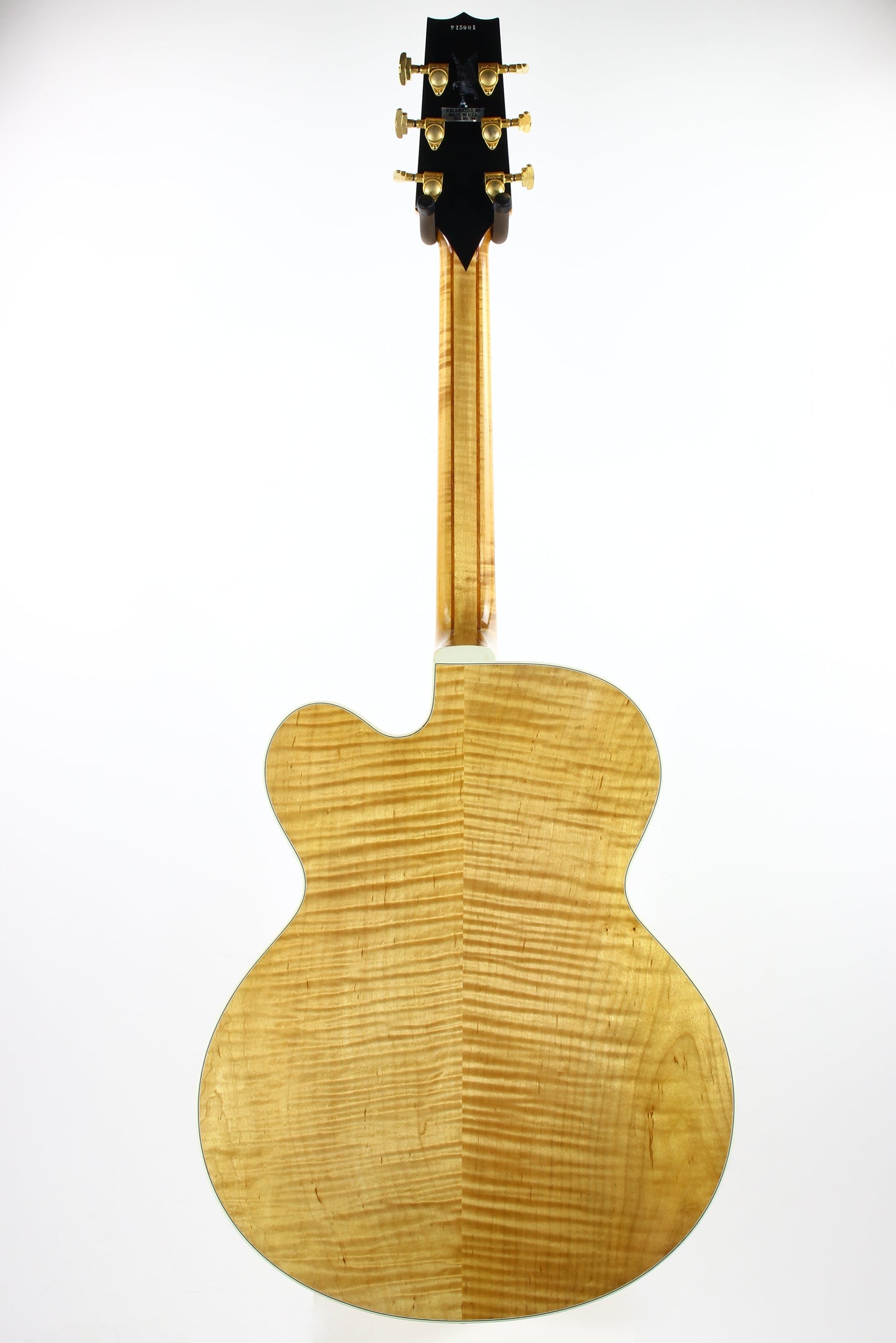 MINTY! 1999 Heritage Golden Eagle Antique Natural Jazz Carved Archtop Electric Guitar -- L-5 Wes, Floating Pickup!