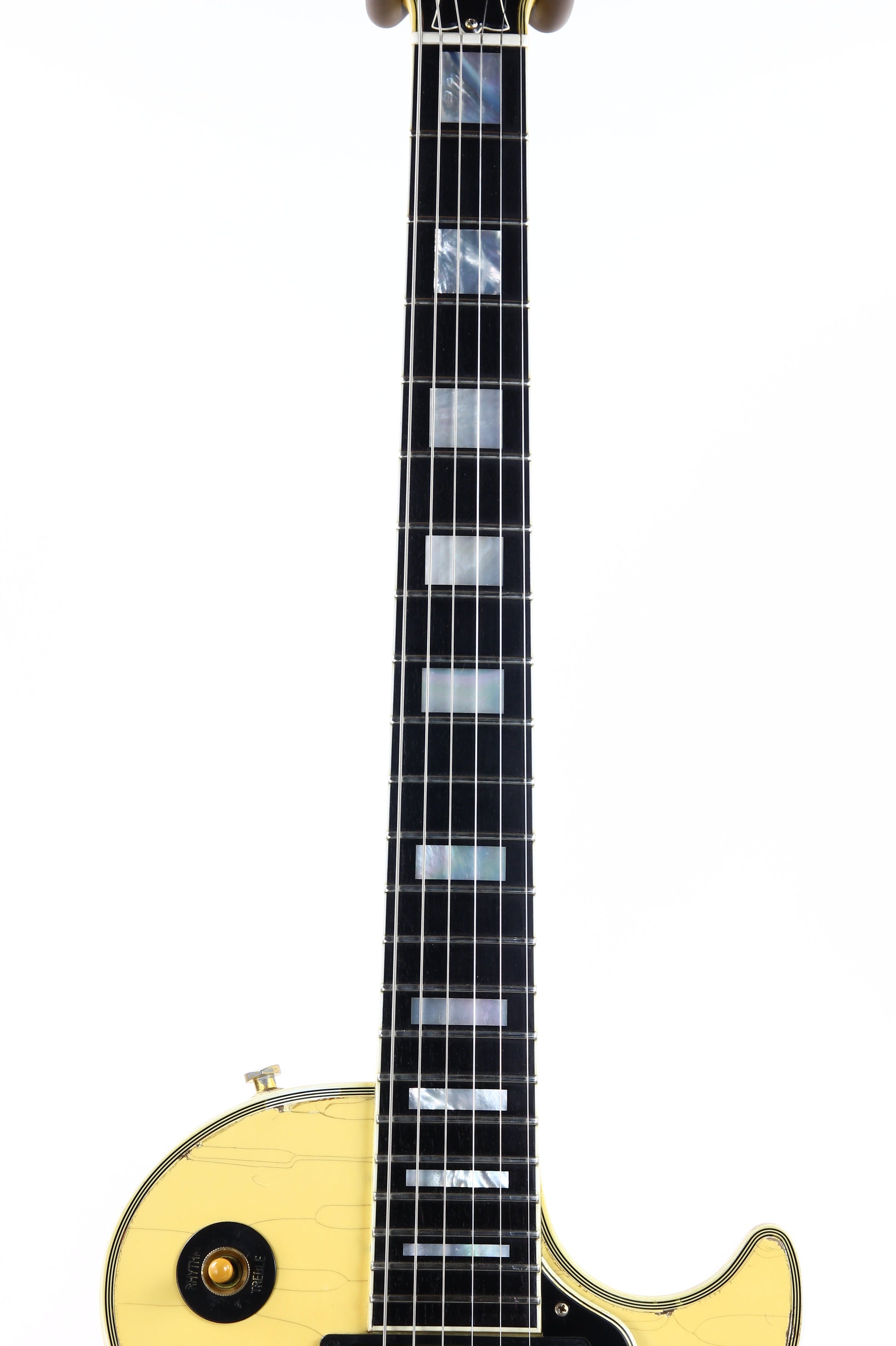 2008 Gibson Custom Shop 70's Les Paul Custom AGED - White, Black Stinger, Limited Edition, '74 Randy Rhoads/Steve Jones