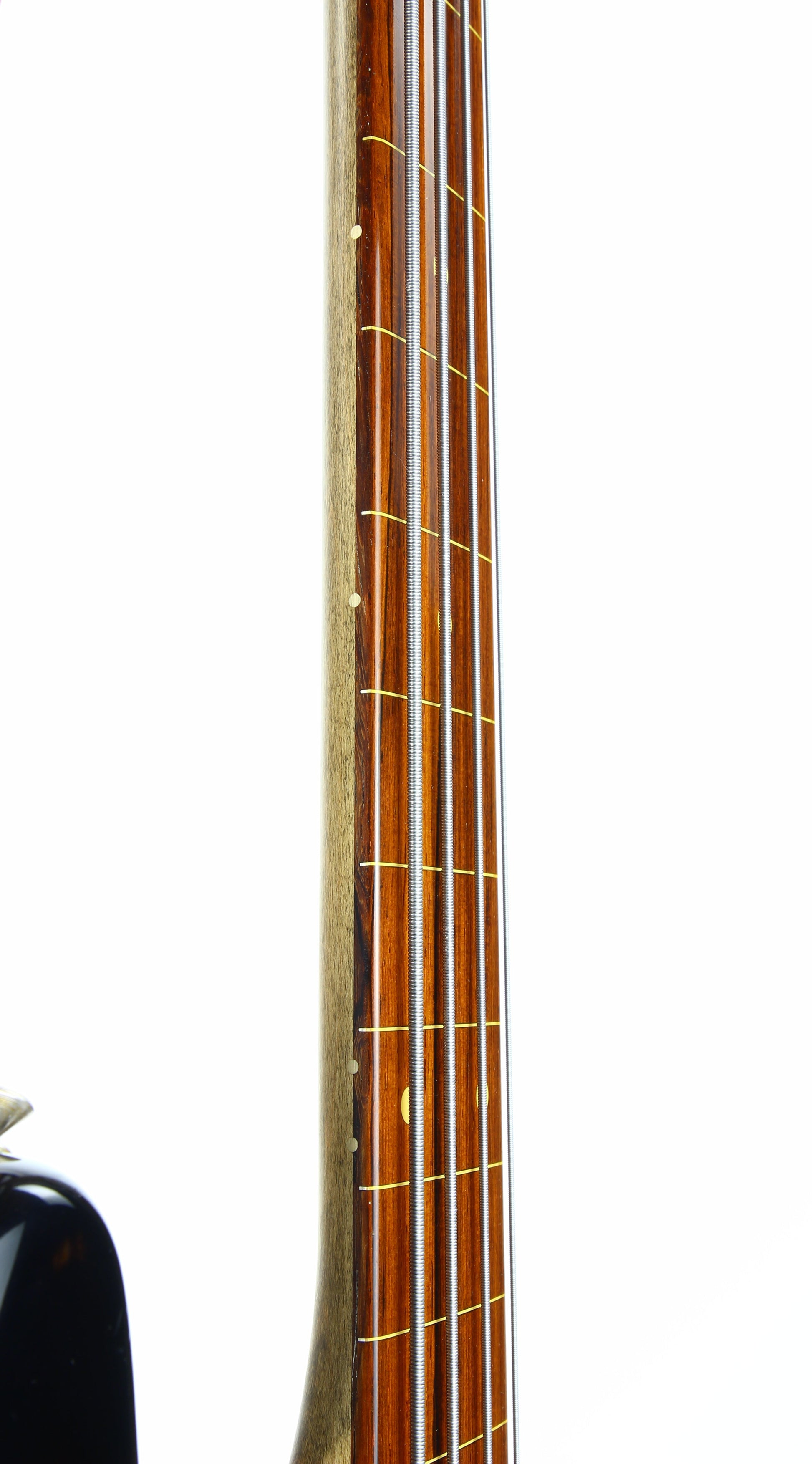 2006 Fender Custom Shop Jaco Pastorius Heavy Relic Jazz Bass Fretless Guitar - Sunburst, EXOTIC FINGERBOARD!