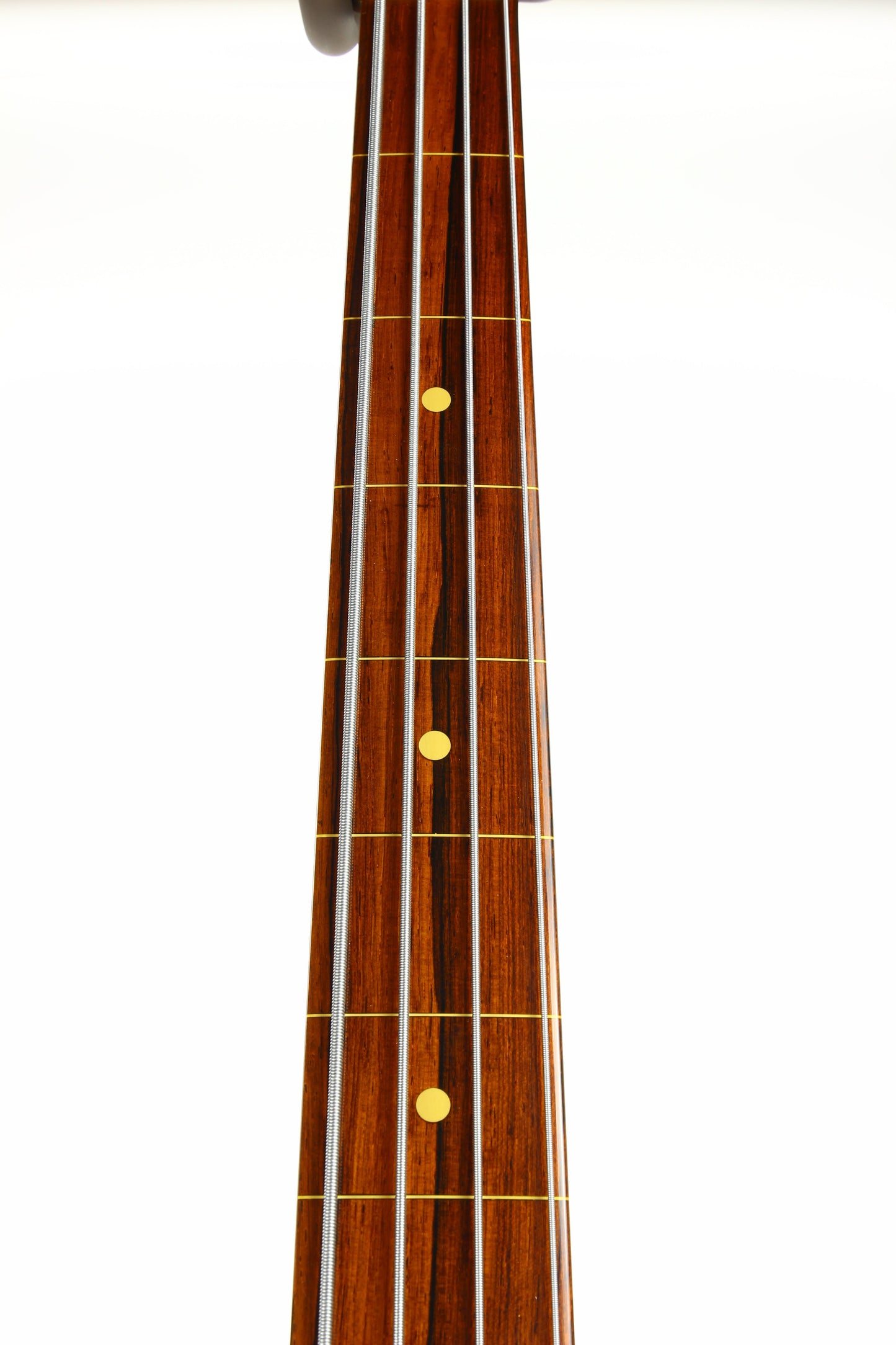 2006 Fender Custom Shop Jaco Pastorius Heavy Relic Jazz Bass Fretless Guitar - Sunburst, EXOTIC FINGERBOARD!