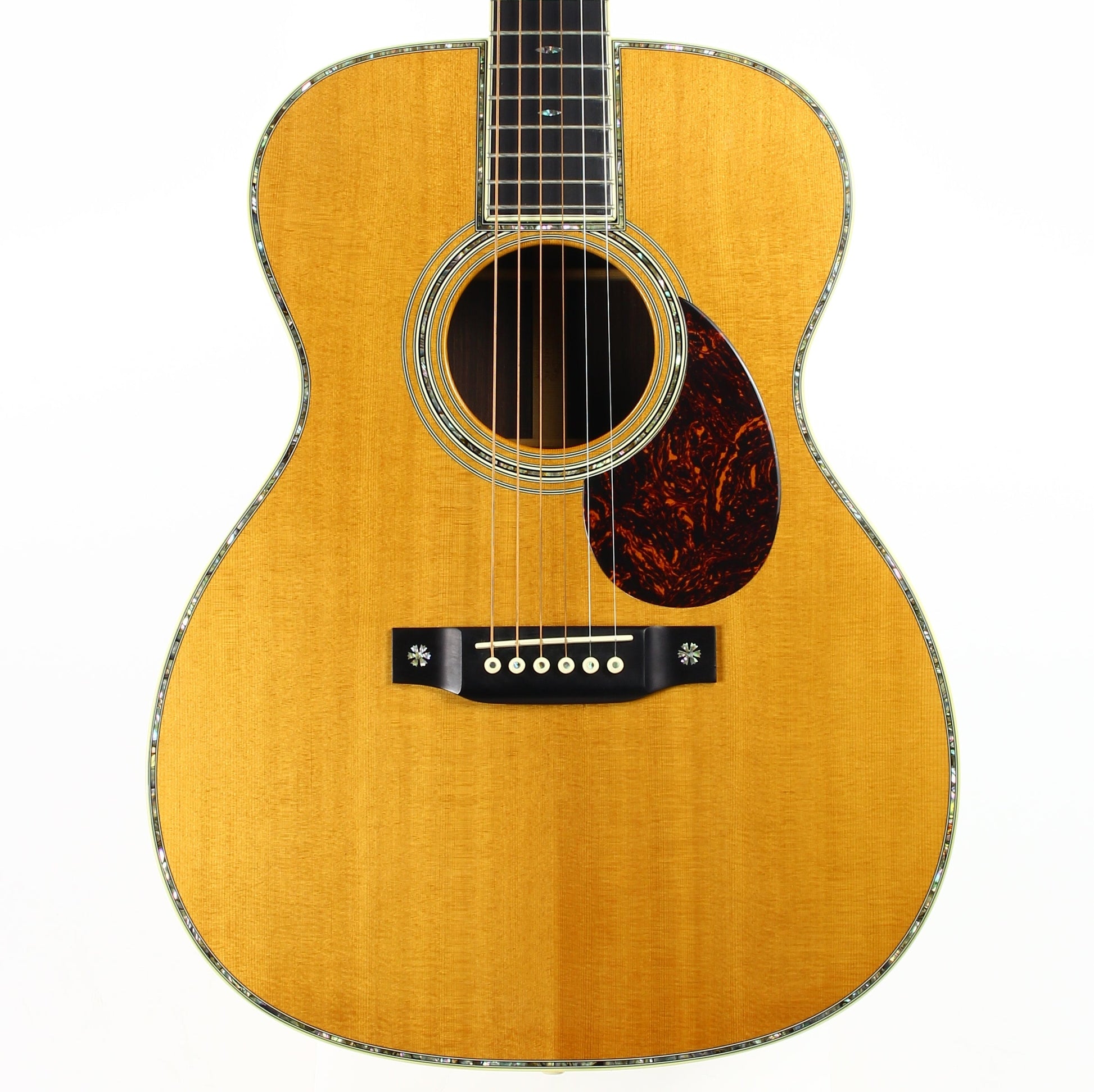 2002 Martin OM-42 Orchestra Model Acoustic Guitar - 14-Fret, Rosewood, Natural Finish, 000