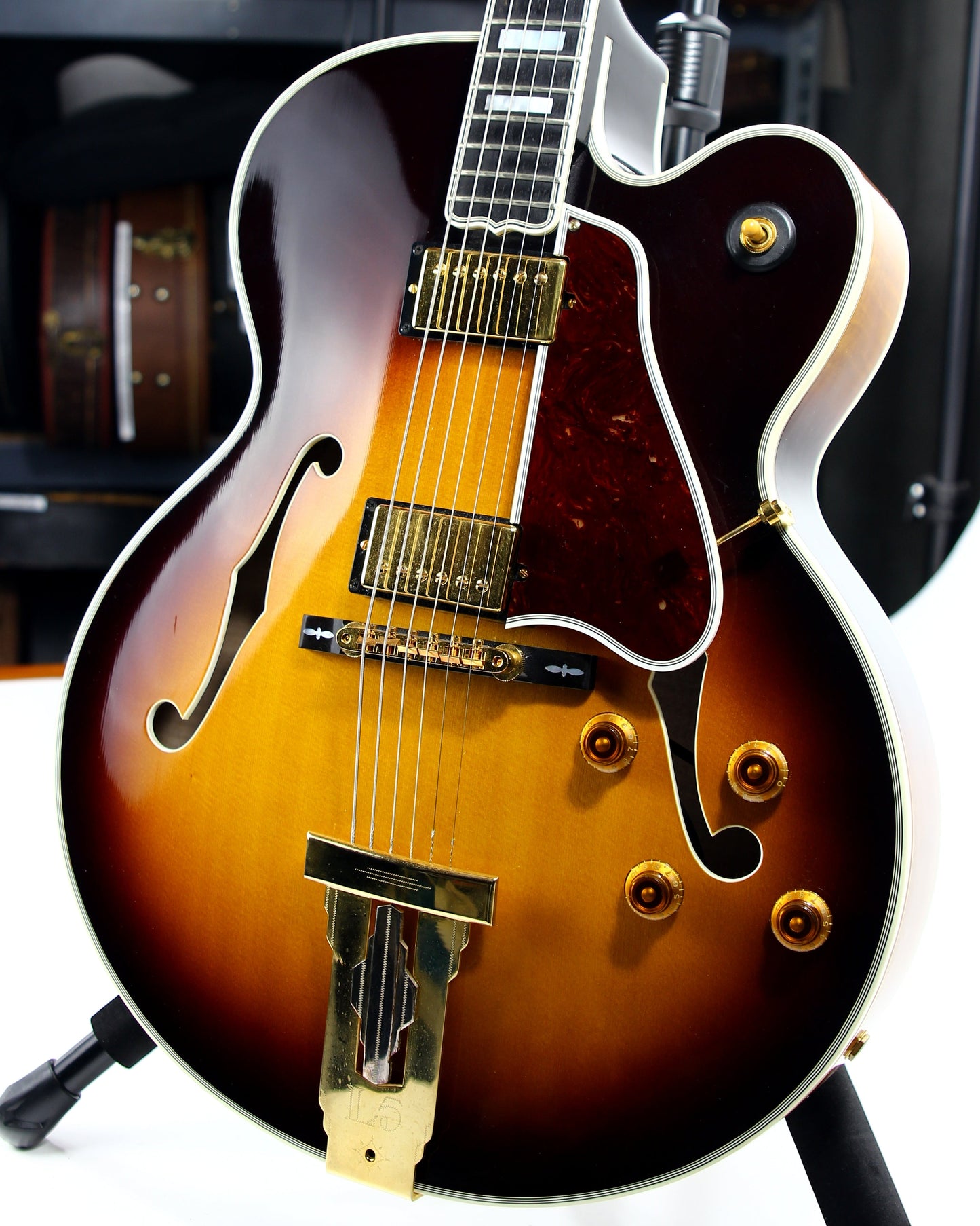 2007 Gibson Custom Shop L-5 CES Sunburst James Hutchins Archtop Jazz L5 Electric Guitar - CLEAN!