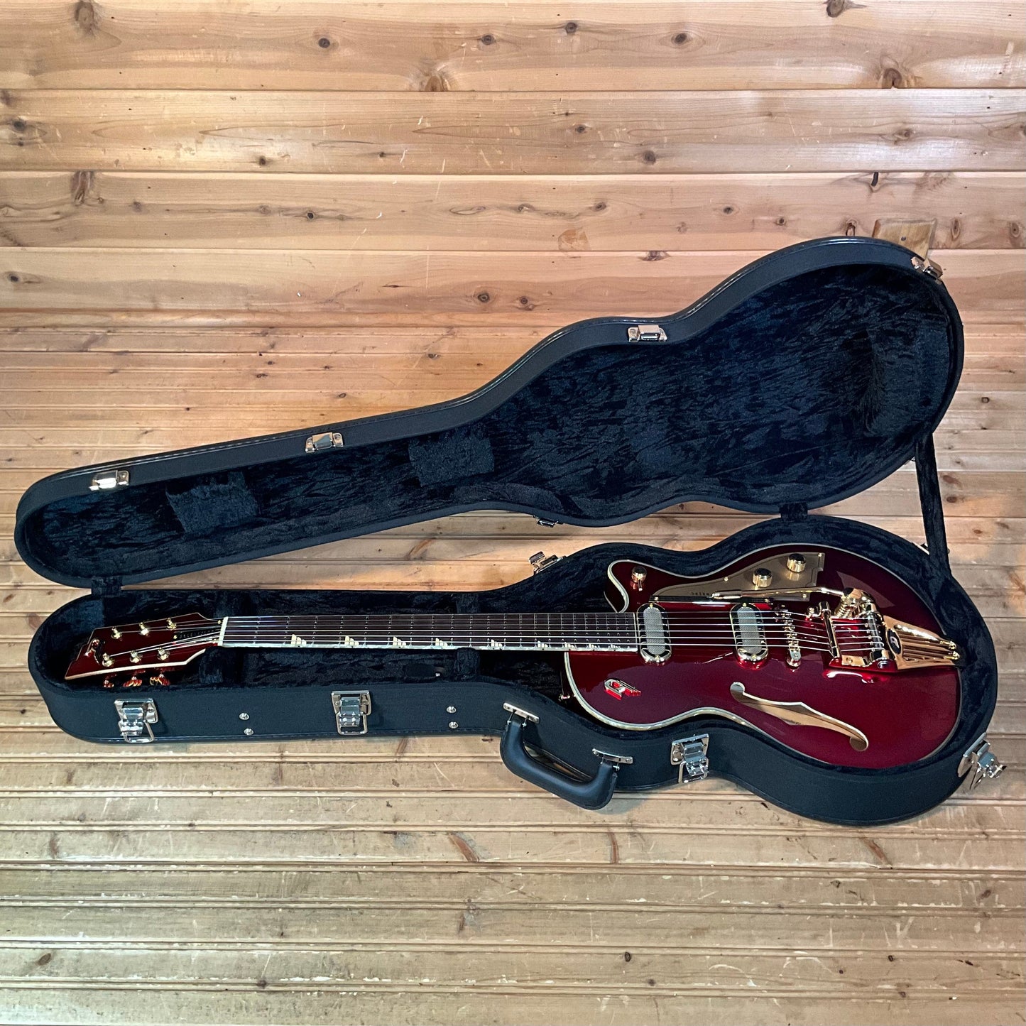 Duesenberg Starplayer TV Phonic Electric Guitar - Balboa Pearl Red