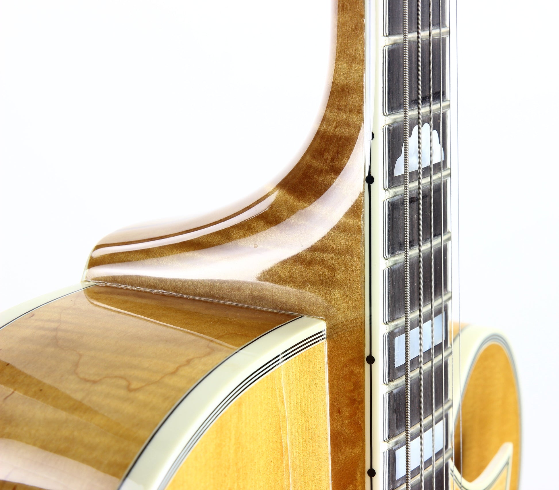 MINTY! 1999 Heritage Golden Eagle Antique Natural Jazz Carved Archtop Electric Guitar -- L-5 Wes, Floating Pickup!