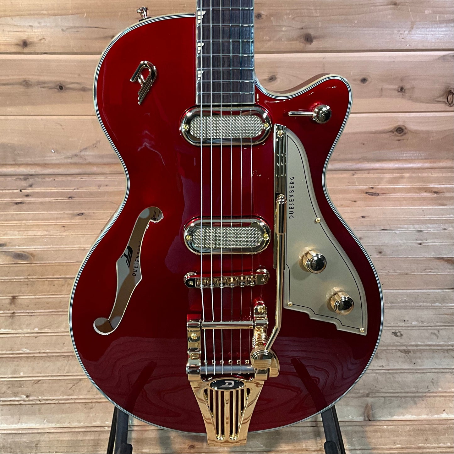 Duesenberg Starplayer TV Phonic Electric Guitar - Balboa Pearl Red