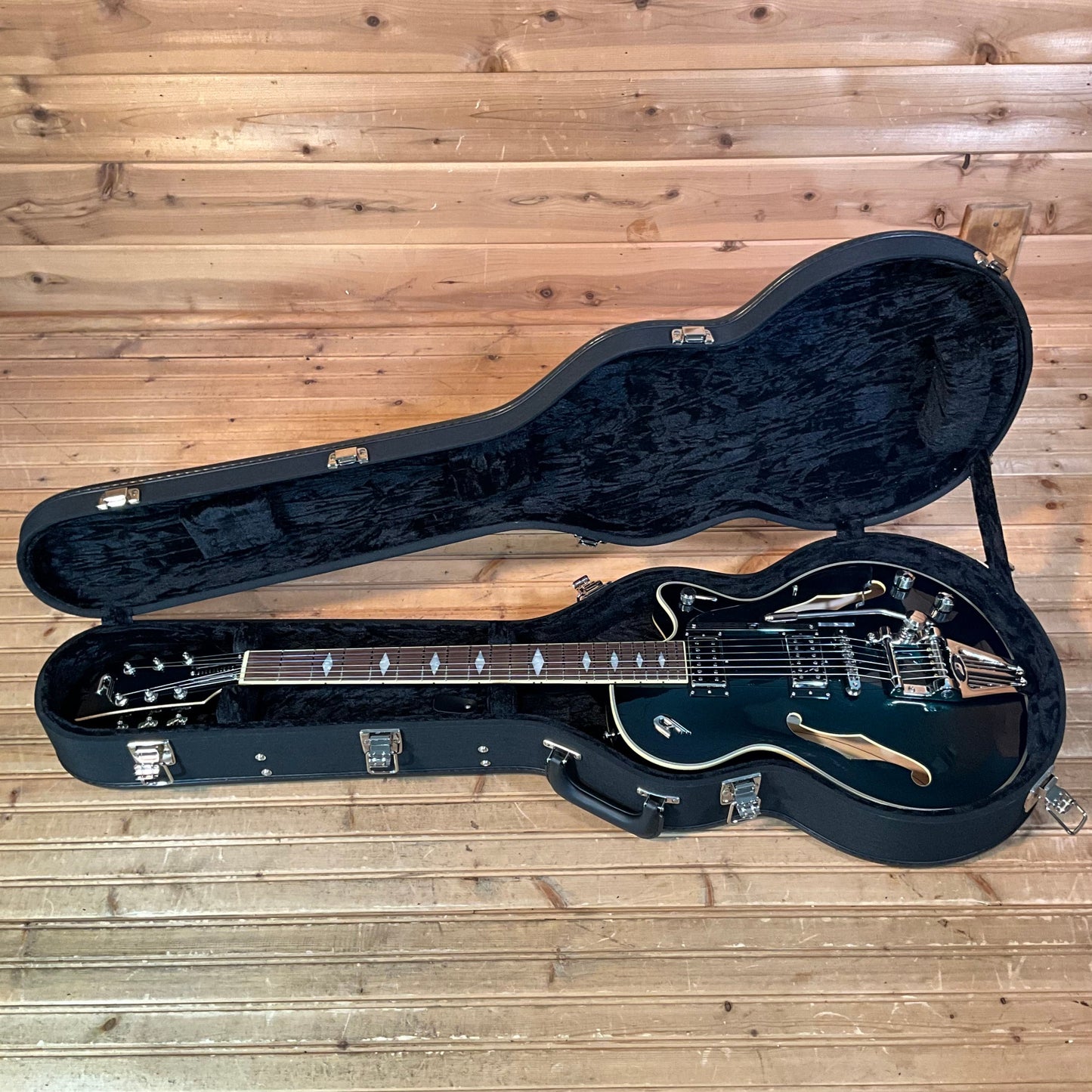 Duesenberg Starplayer TV Deluxe Electric Guitar - Catalina Green Burst