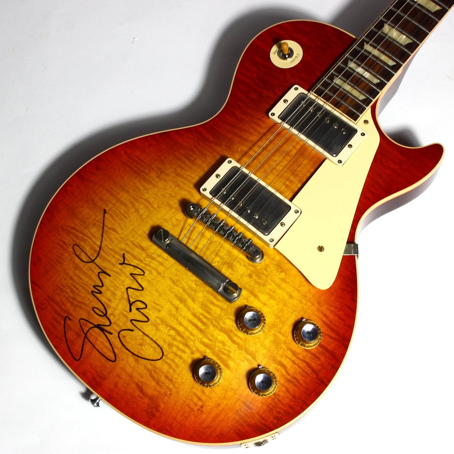 2020 Gibson Custom Shop 1960 Les Paul Standard 60th Anniversary - SIGNED BY SHERYL CROW, Iced Tea, R0 '60 Historic Reissue