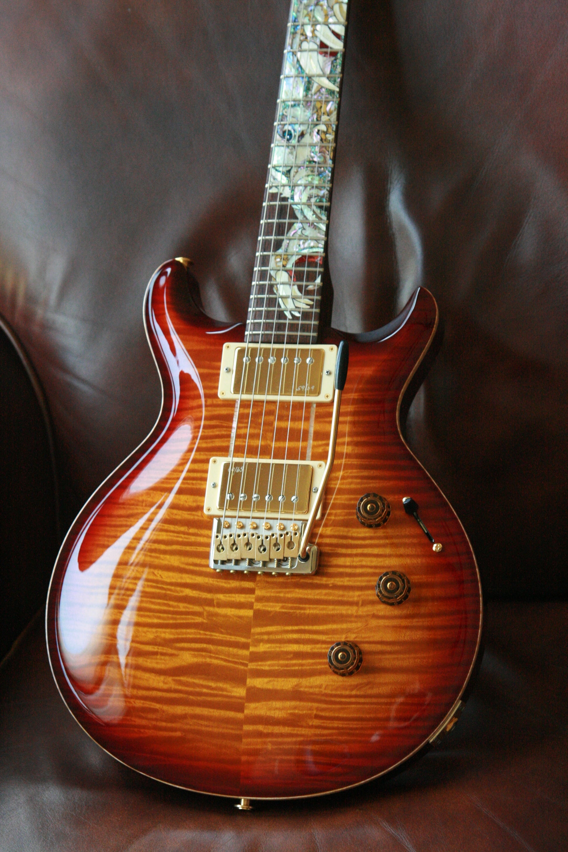 2009 PRS 25th Anniversary DRAGON! 1 of 40! Smoked Amber! MINT! Paul Reed Smith Santana! 2010