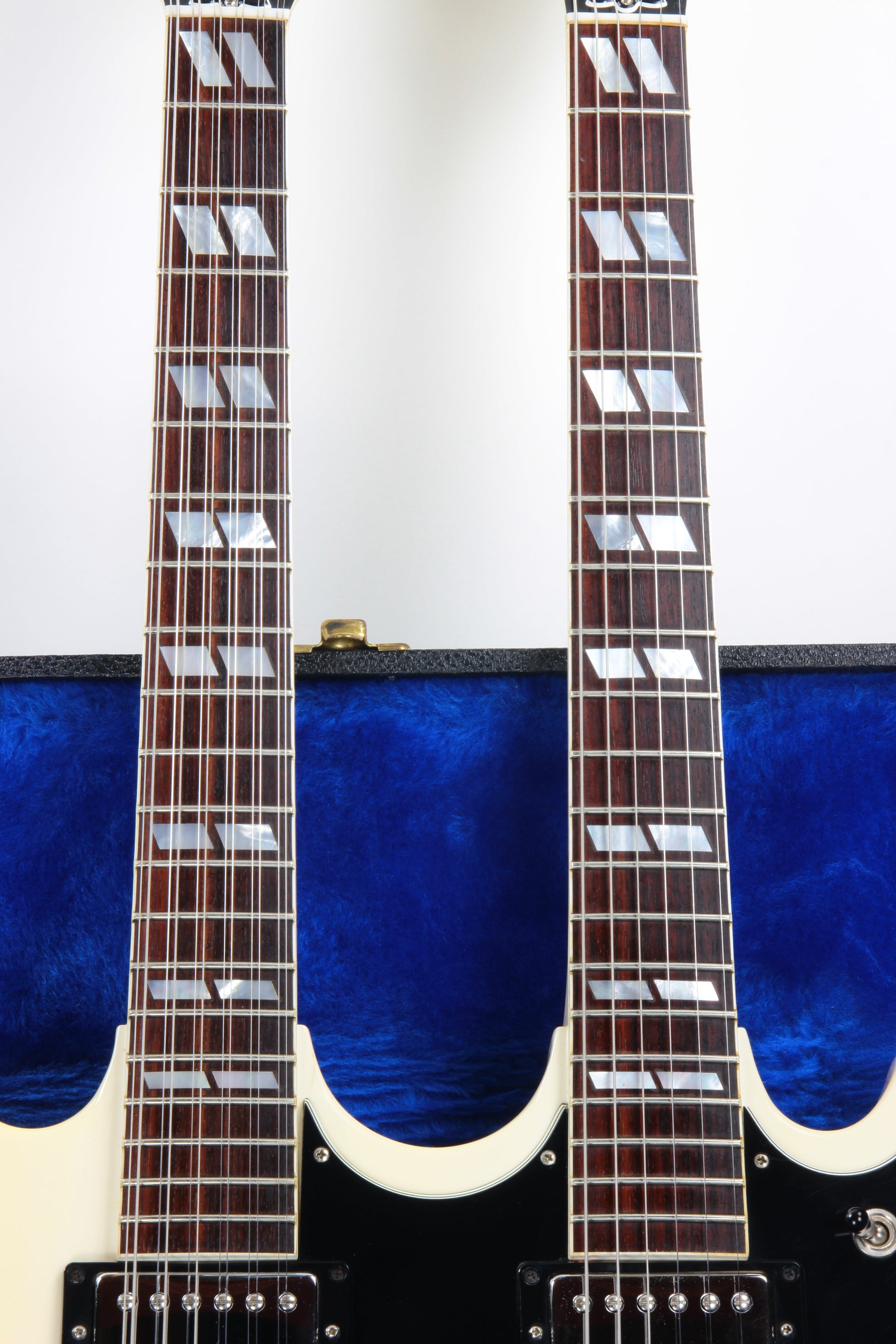 1987 Gibson EDS-1275 Doubleneck SG Alpine White 6/12 - Don Felder Alex Lifeson Vibes