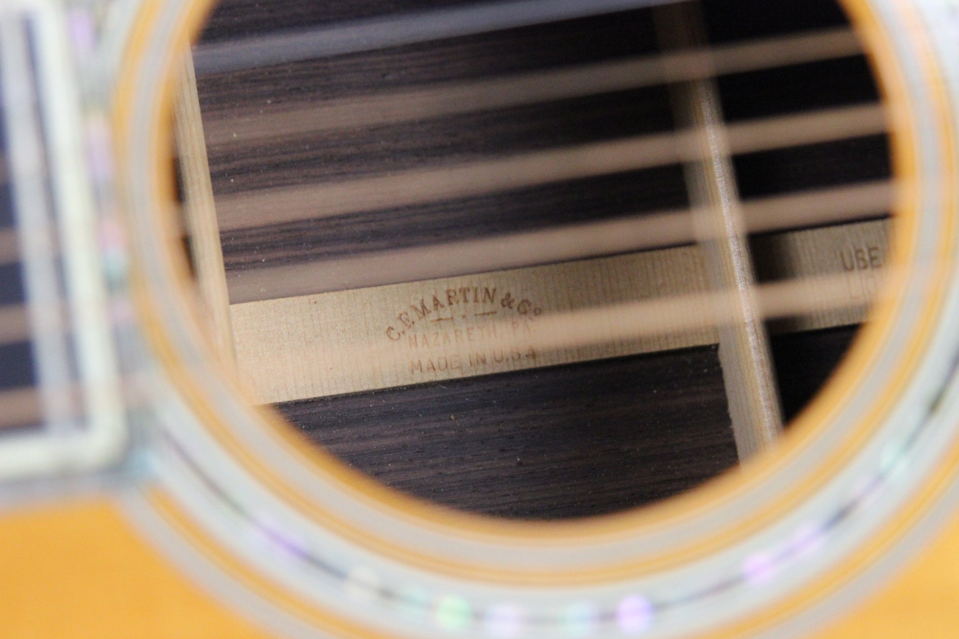 2002 Martin OM-42 Orchestra Model Acoustic Guitar - 14-Fret, Rosewood, Natural Finish, 000