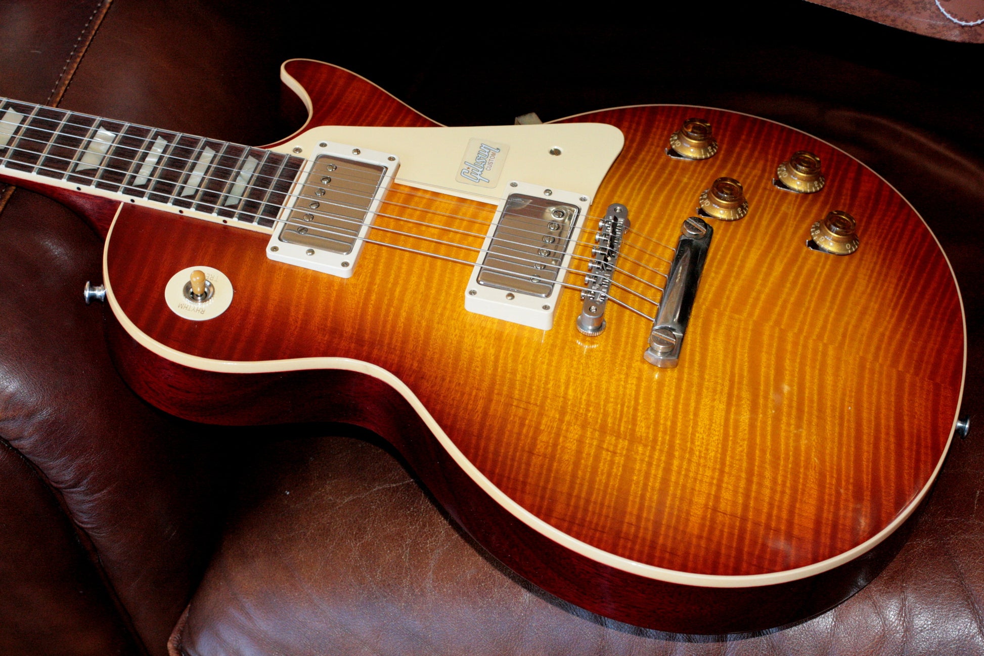 2019 Gibson 1959 Les Paul 60TH ANNIVERSARY Historic Reissue R9 59 Custom Shop Cherry Tea Burst