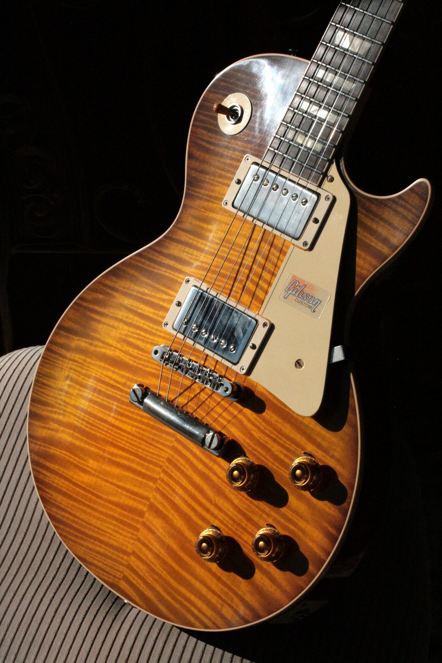 2019 Gibson 1959 Les Paul 60TH ANNIVERSARY Historic Reissue R9 59 Custom Shop Golden Poppy Burst