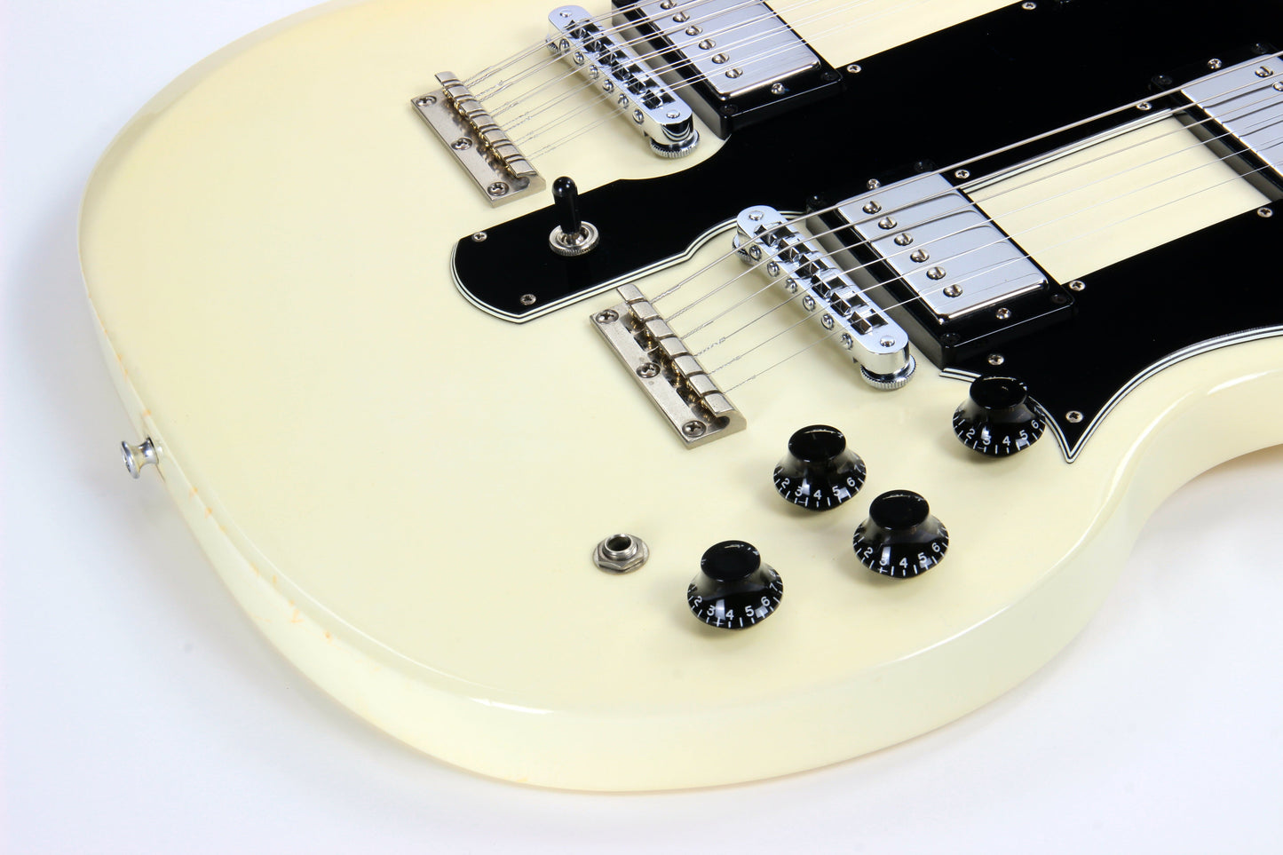1987 Gibson EDS-1275 Doubleneck SG Alpine White 6/12 - Don Felder Alex Lifeson Vibes