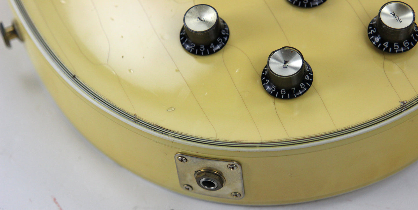 2008 Gibson Custom Shop 70's Les Paul Custom AGED - White, Black Stinger, Limited Edition, '74 Randy Rhoads/Steve Jones