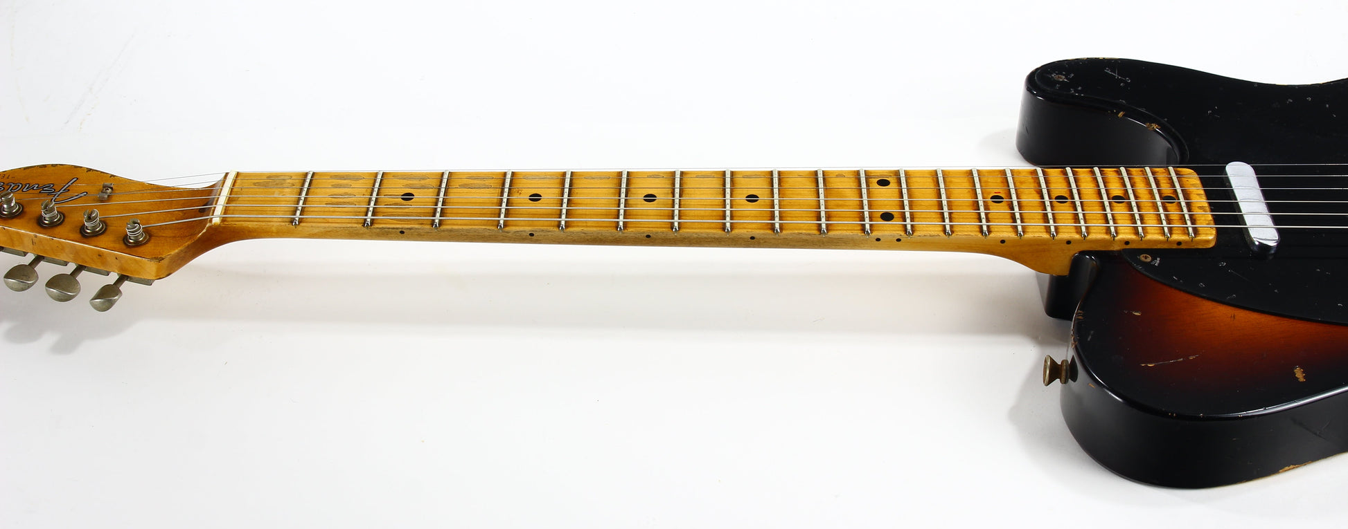 NAMM SHOW! 2009 Fender Custom Shop MASTERBUILT '57 Telecaster Heavy Relic Yuriy Shishkov -- 2-Tone Sunburst 1957