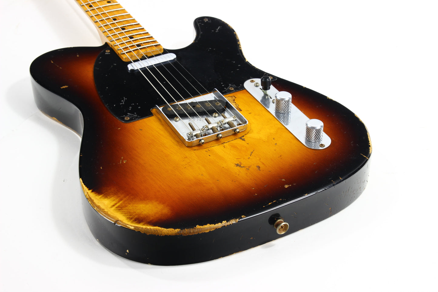 NAMM SHOW! 2009 Fender Custom Shop MASTERBUILT '57 Telecaster Heavy Relic Yuriy Shishkov -- 2-Tone Sunburst 1957
