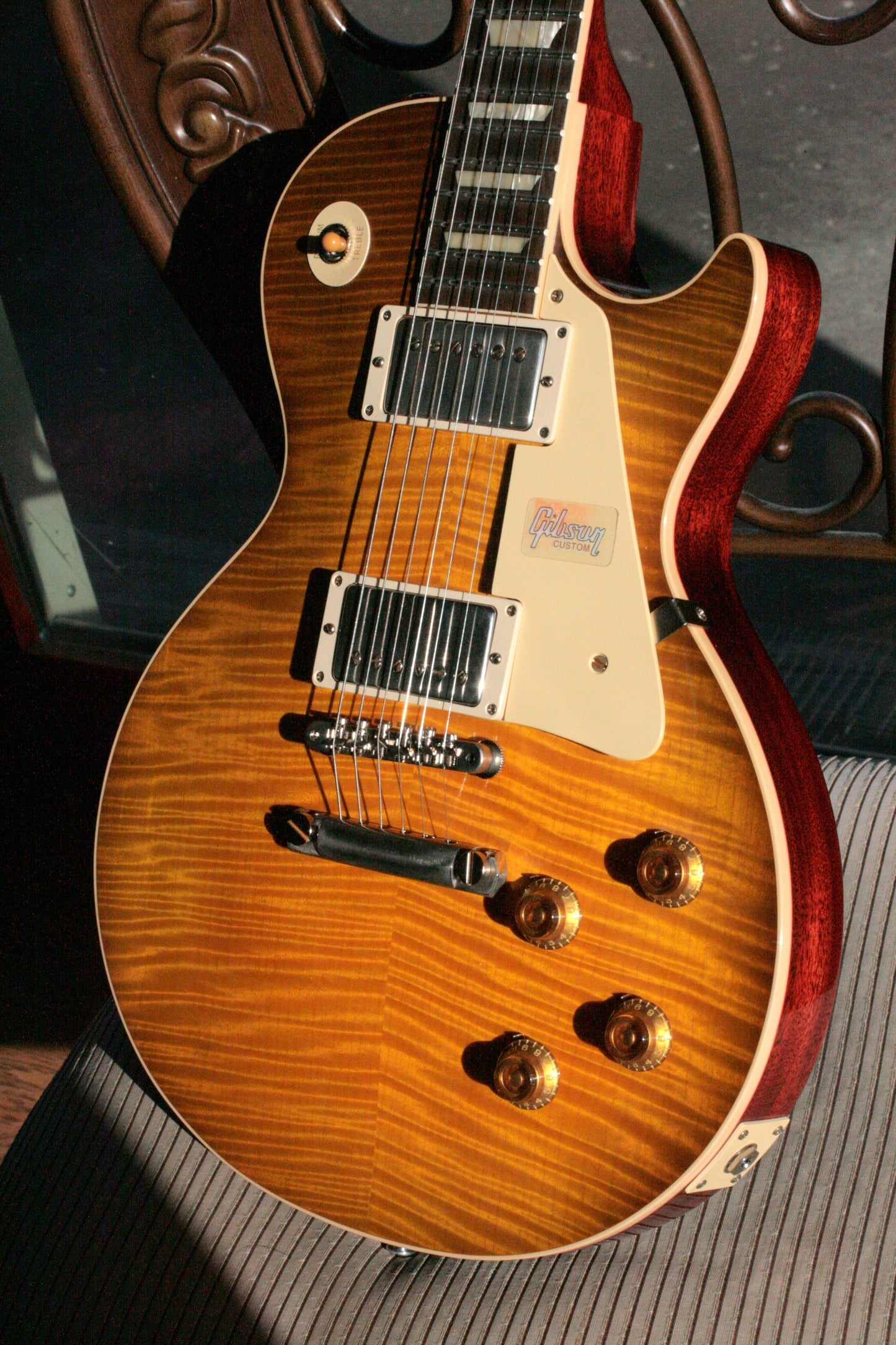 2019 Gibson 1959 Les Paul 60TH ANNIVERSARY Historic Reissue R9 59 Custom Shop Golden Poppy Burst