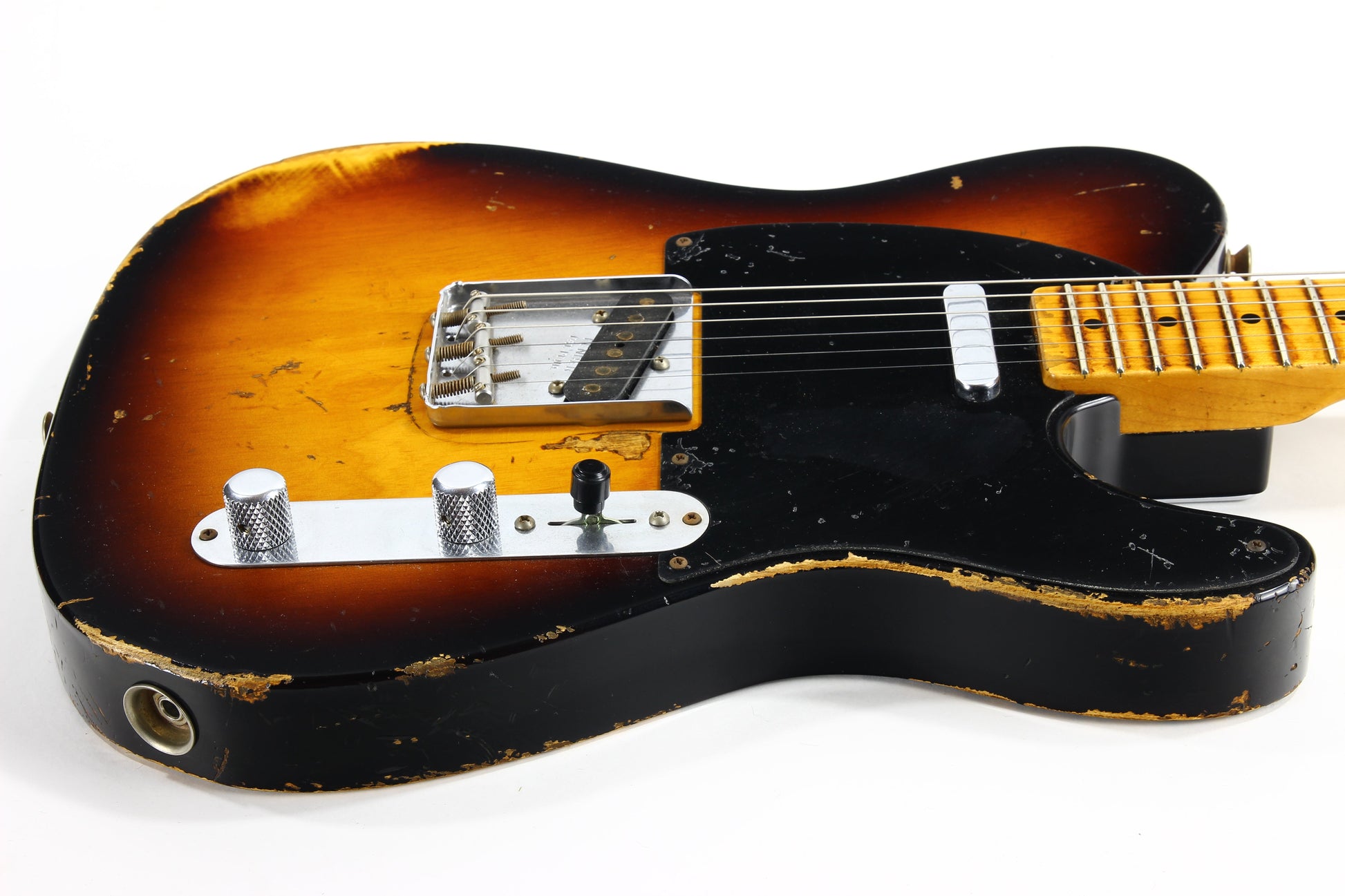 NAMM SHOW! 2009 Fender Custom Shop MASTERBUILT '57 Telecaster Heavy Relic Yuriy Shishkov -- 2-Tone Sunburst 1957