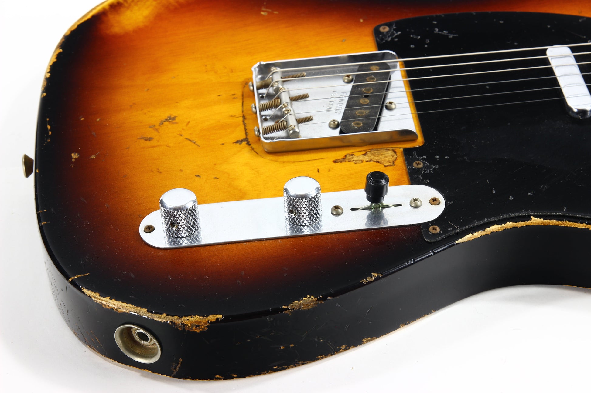 NAMM SHOW! 2009 Fender Custom Shop MASTERBUILT '57 Telecaster Heavy Relic Yuriy Shishkov -- 2-Tone Sunburst 1957