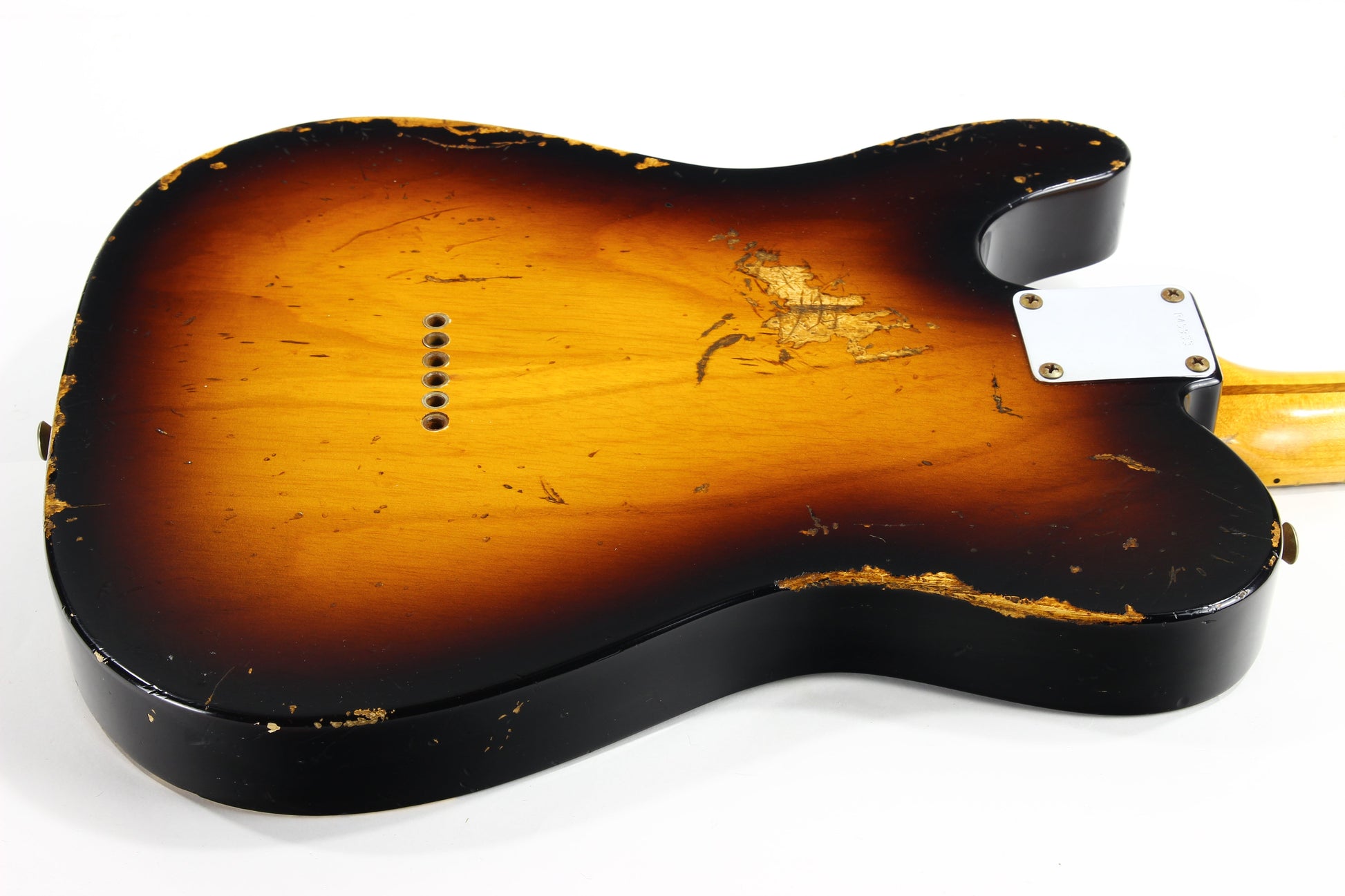 NAMM SHOW! 2009 Fender Custom Shop MASTERBUILT '57 Telecaster Heavy Relic Yuriy Shishkov -- 2-Tone Sunburst 1957