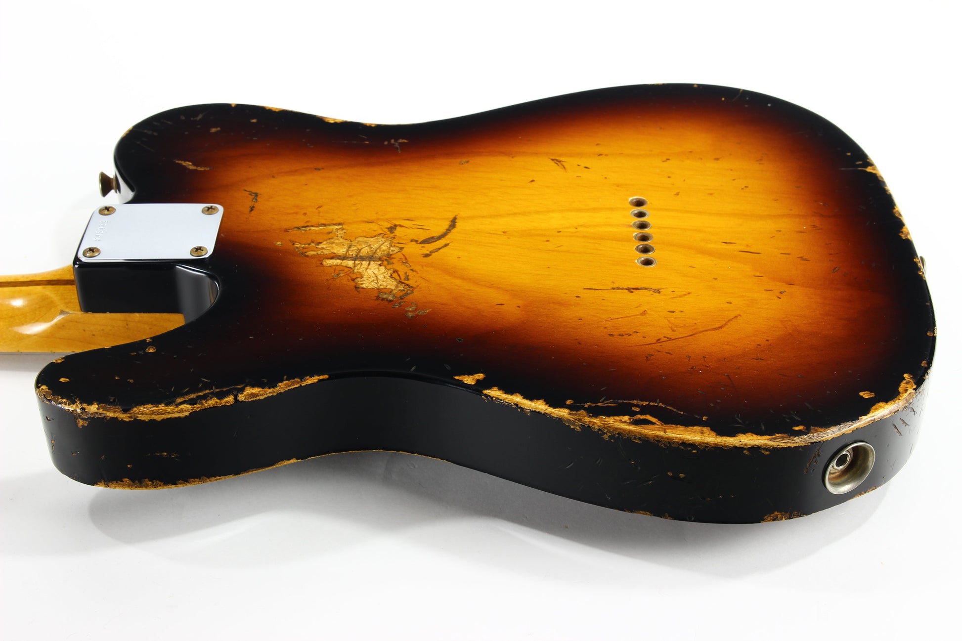 NAMM SHOW! 2009 Fender Custom Shop MASTERBUILT '57 Telecaster Heavy Relic Yuriy Shishkov -- 2-Tone Sunburst 1957