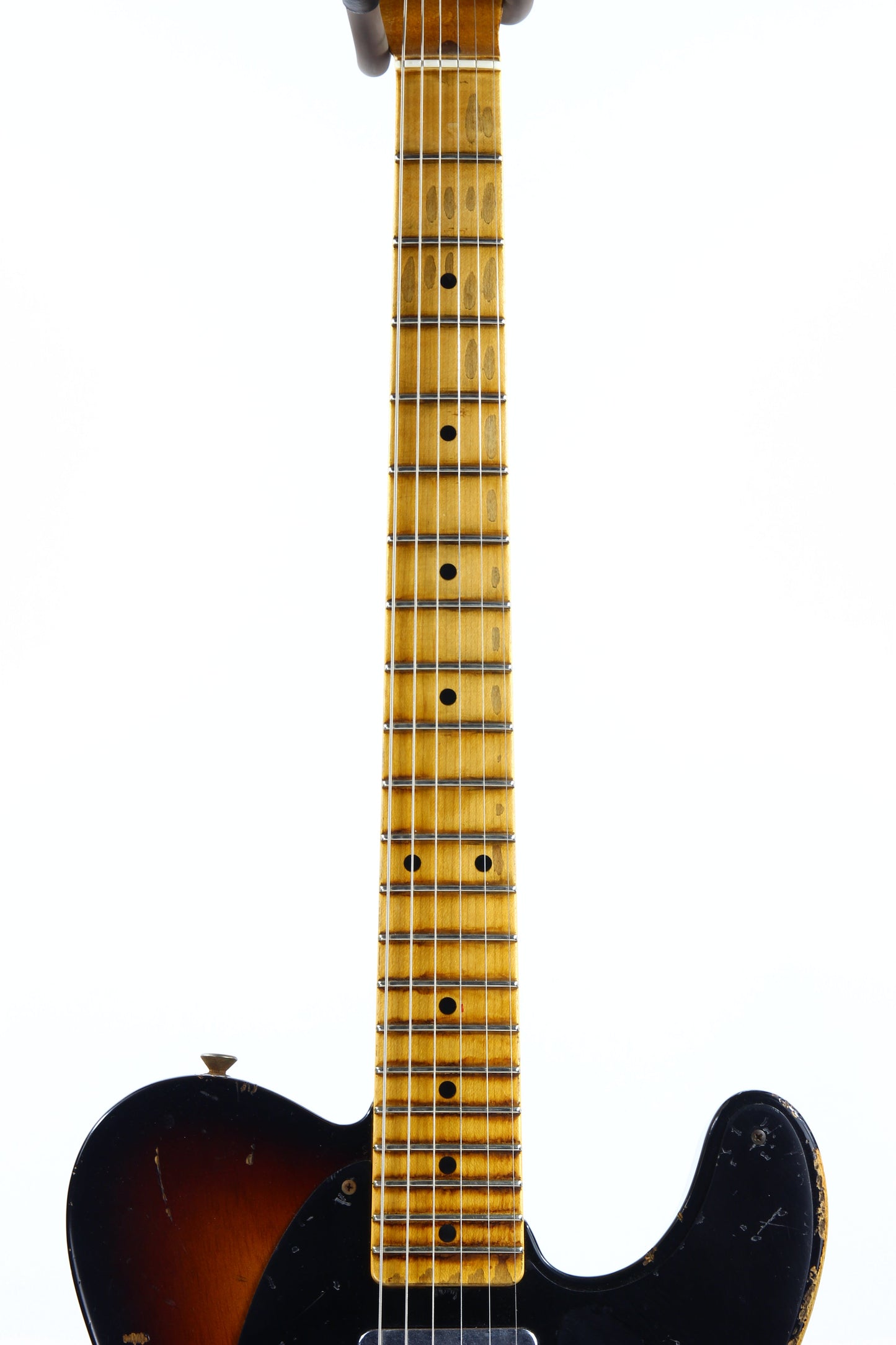 NAMM SHOW! 2009 Fender Custom Shop MASTERBUILT '57 Telecaster Heavy Relic Yuriy Shishkov -- 2-Tone Sunburst 1957