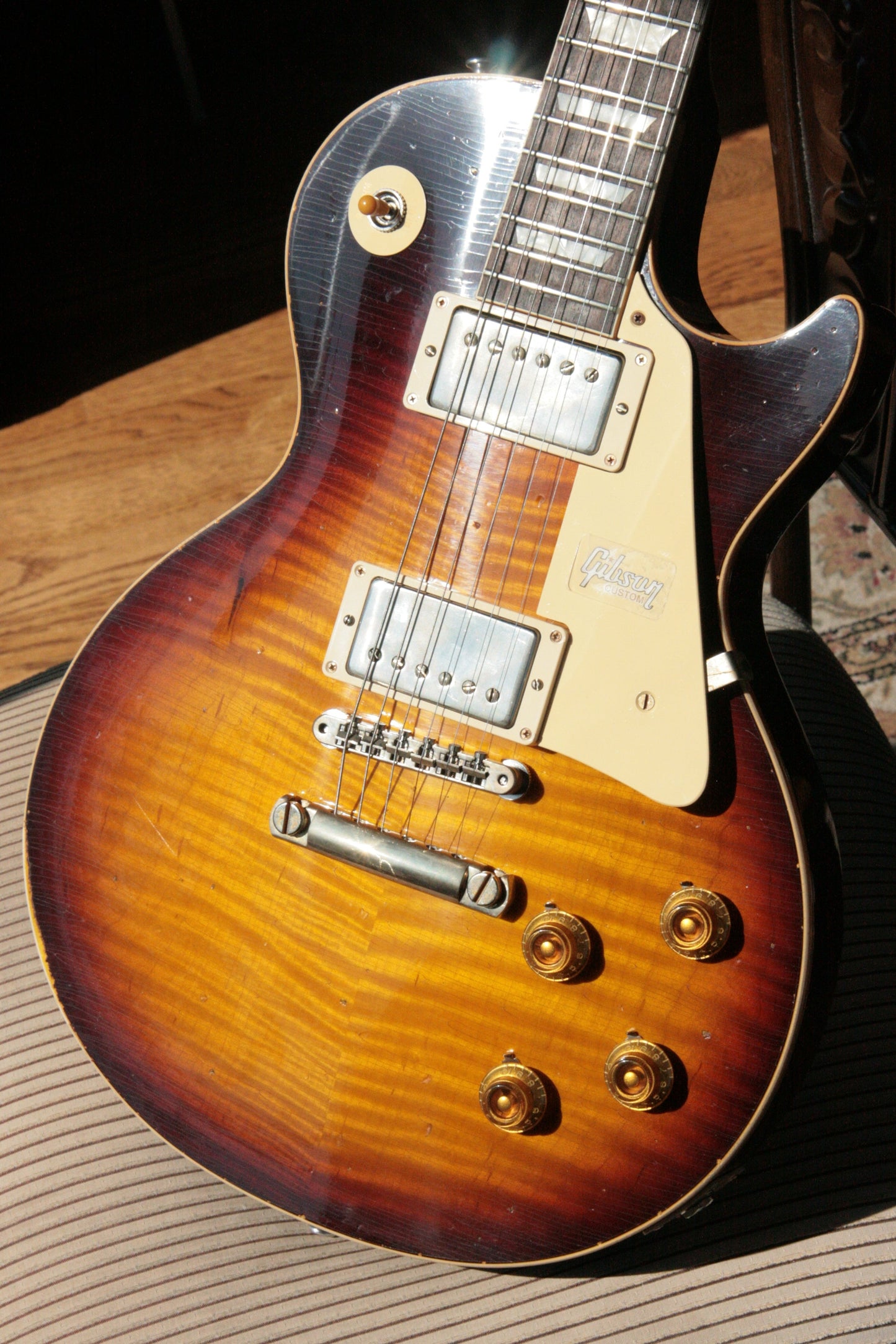 2018 Gibson 1959 HEAVY AGED Bourbon Burst Les Paul Reissue! R9 59 Duane Allman
