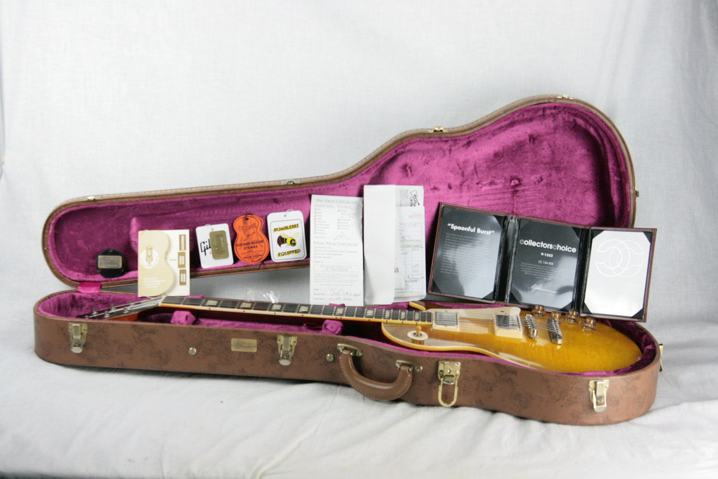 1959 Gibson Les Paul Collector's Choice CC#13 Spoonful Burst Murphy Aged R9 59 Reissue