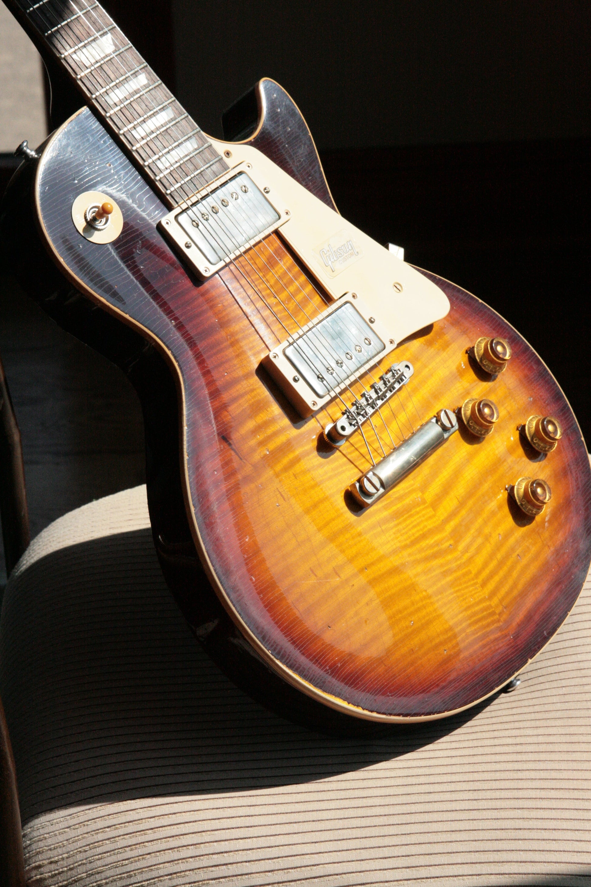 2018 Gibson 1959 HEAVY AGED Bourbon Burst Les Paul Reissue! R9 59 Duane Allman