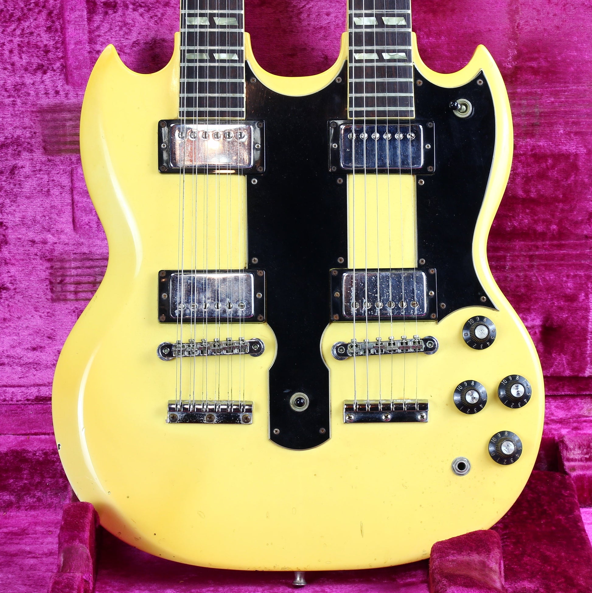 1977 Gibson EDS-1275 Double Neck White | Vintage & Collectible Electric Guitar, Don Felder!