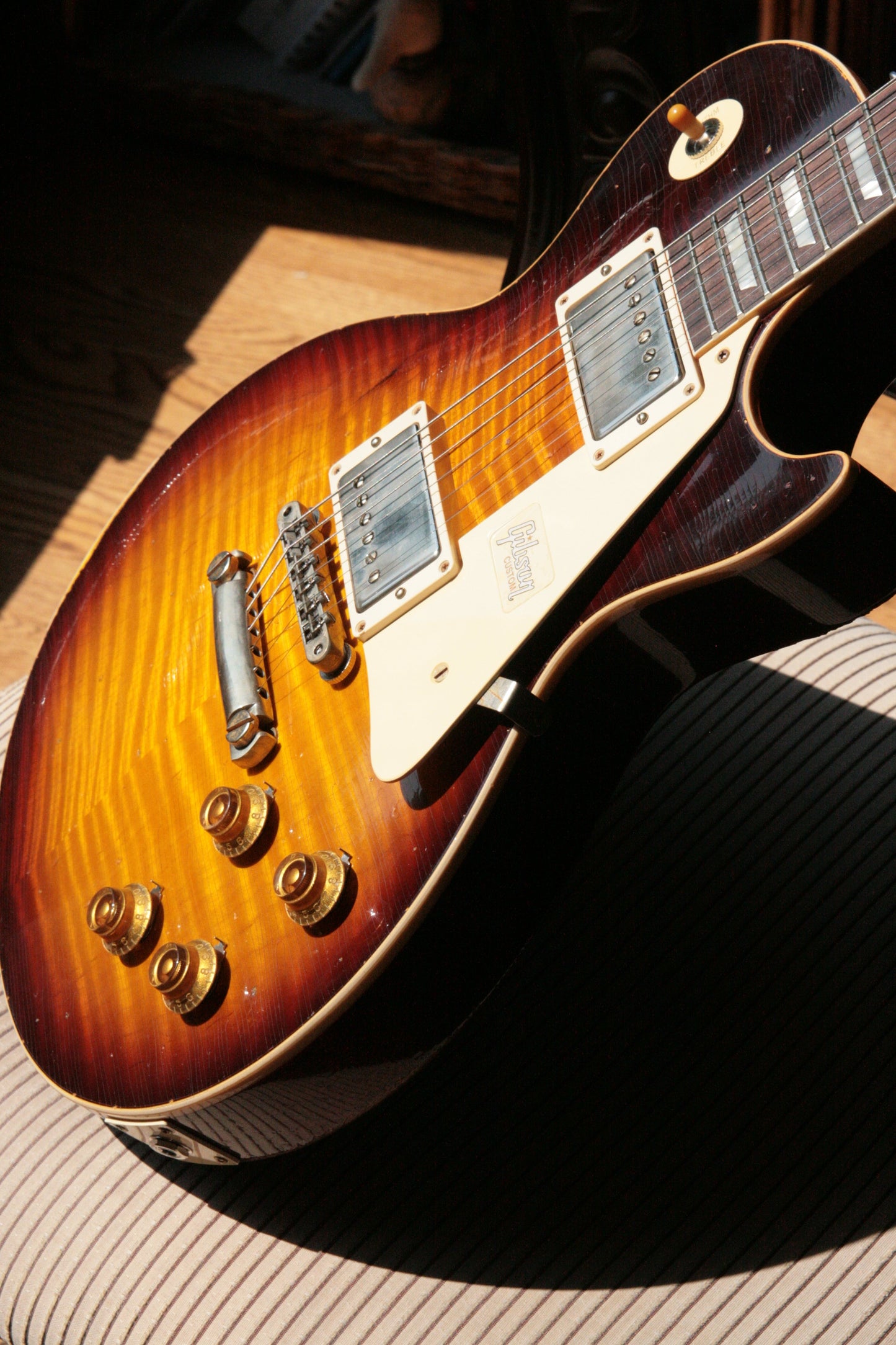 2018 Gibson 1959 HEAVY AGED Bourbon Burst Les Paul Reissue! R9 59 Duane Allman