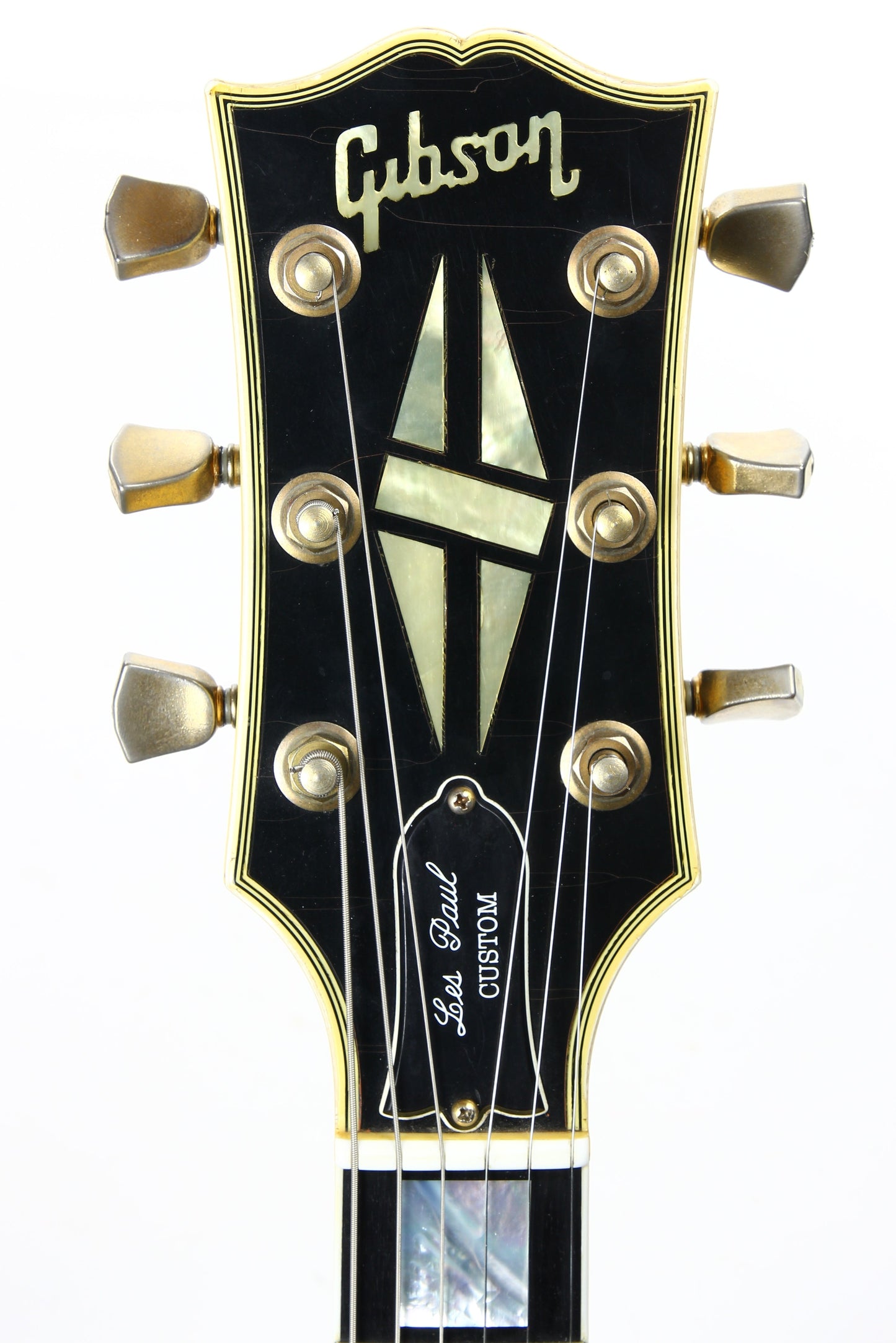 2008 Gibson Custom Shop 70's Les Paul Custom AGED - White, Black Stinger, Limited Edition, '74 Randy Rhoads/Steve Jones