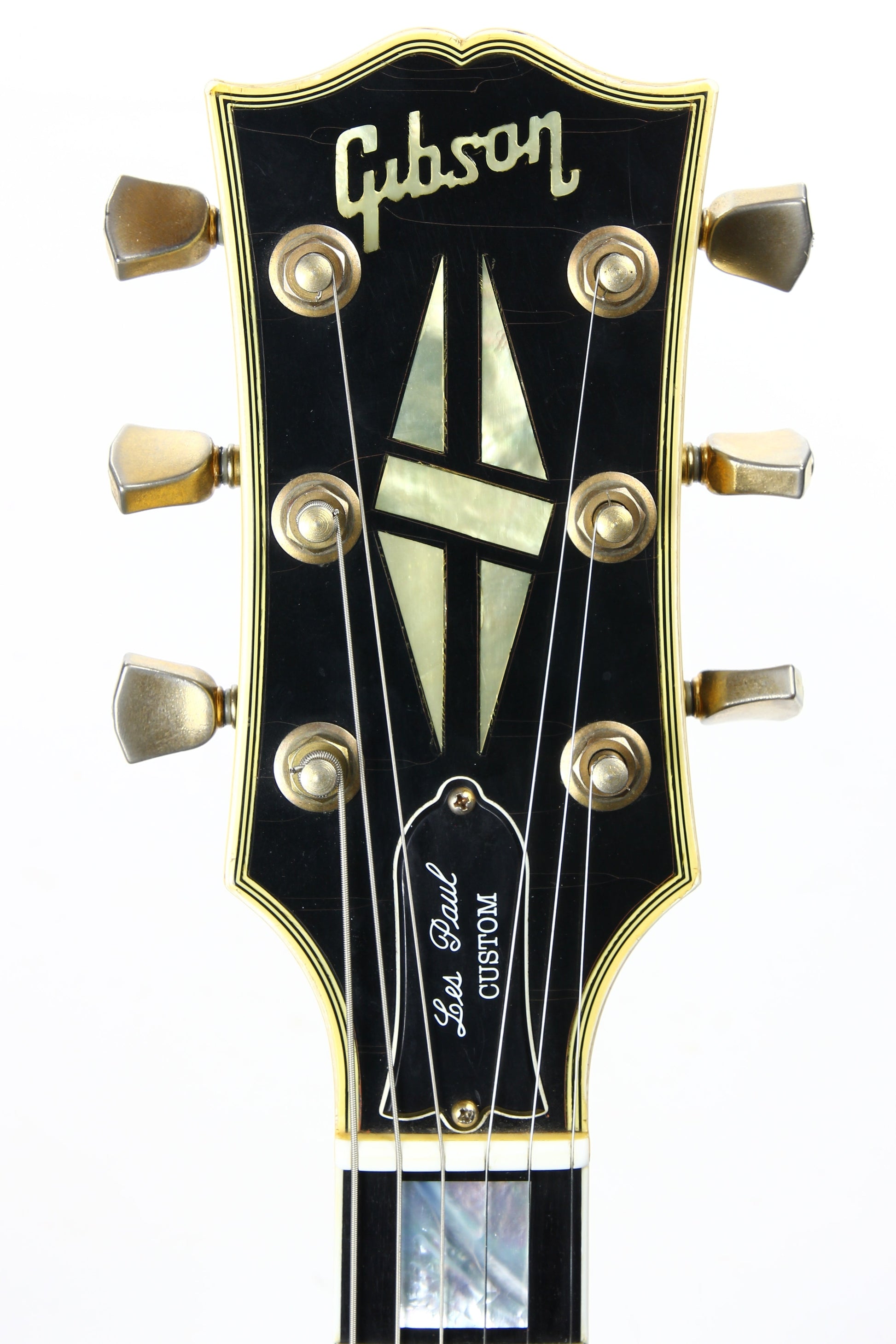 2008 Gibson Custom Shop 70's Les Paul Custom AGED - White, Black Stinger, Limited Edition, '74 Randy Rhoads/Steve Jones