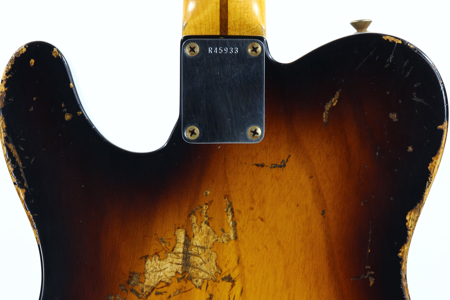 NAMM SHOW! 2009 Fender Custom Shop MASTERBUILT '57 Telecaster Heavy Relic Yuriy Shishkov -- 2-Tone Sunburst 1957