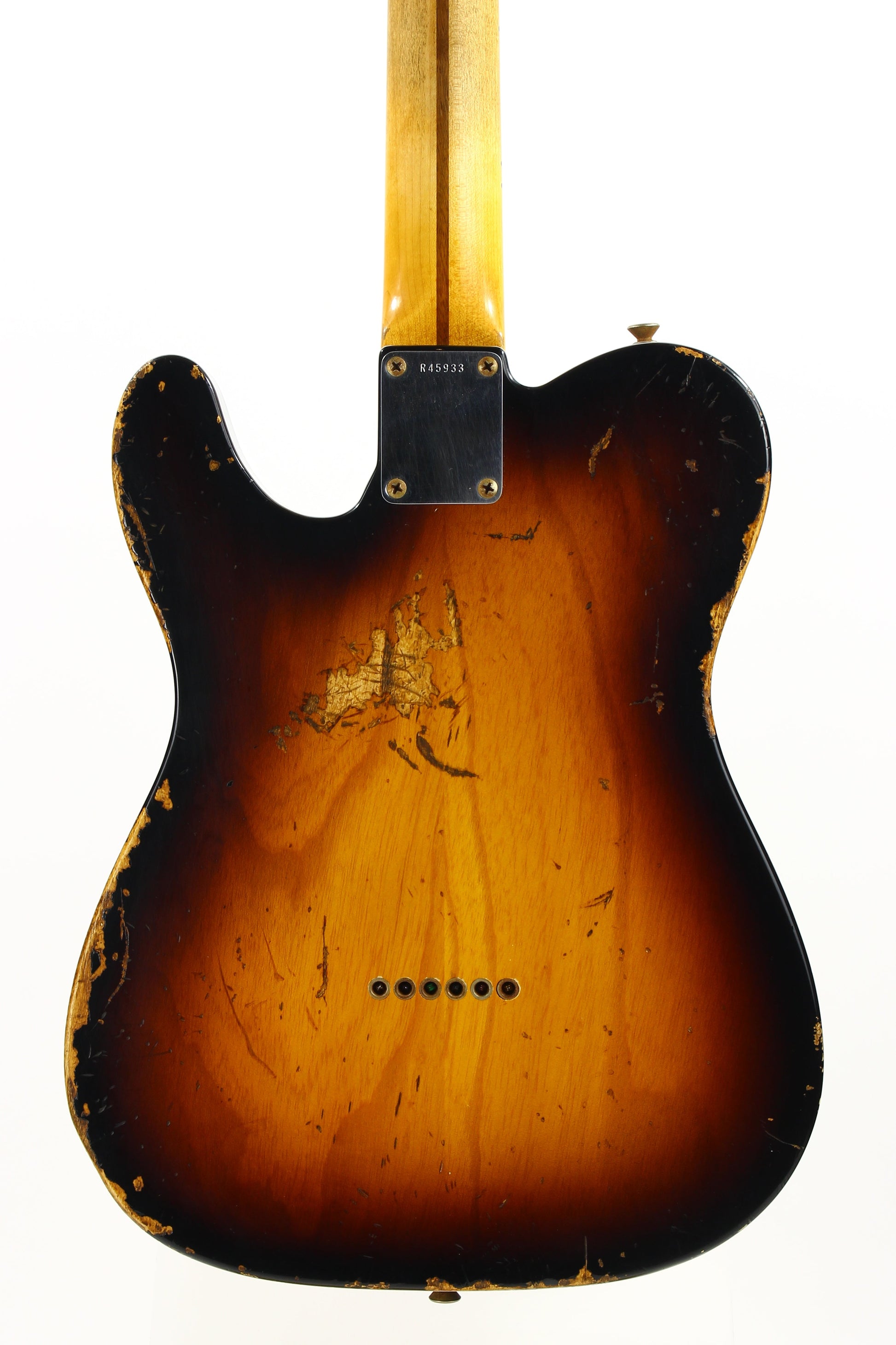 NAMM SHOW! 2009 Fender Custom Shop MASTERBUILT '57 Telecaster Heavy Relic Yuriy Shishkov -- 2-Tone Sunburst 1957