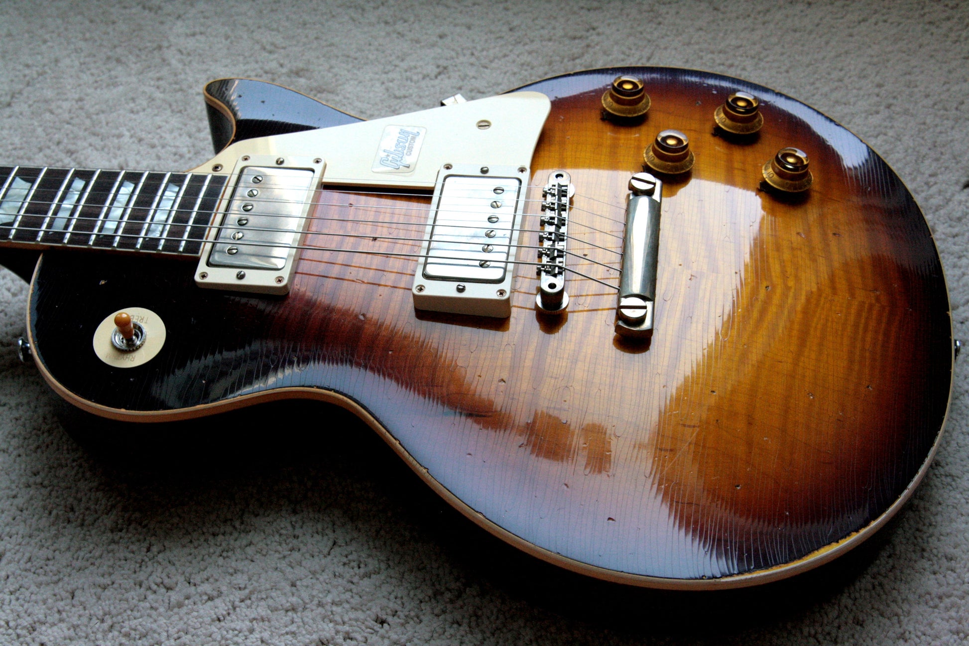 2018 Gibson 1959 HEAVY AGED Bourbon Burst Les Paul Reissue! R9 59 Duane Allman
