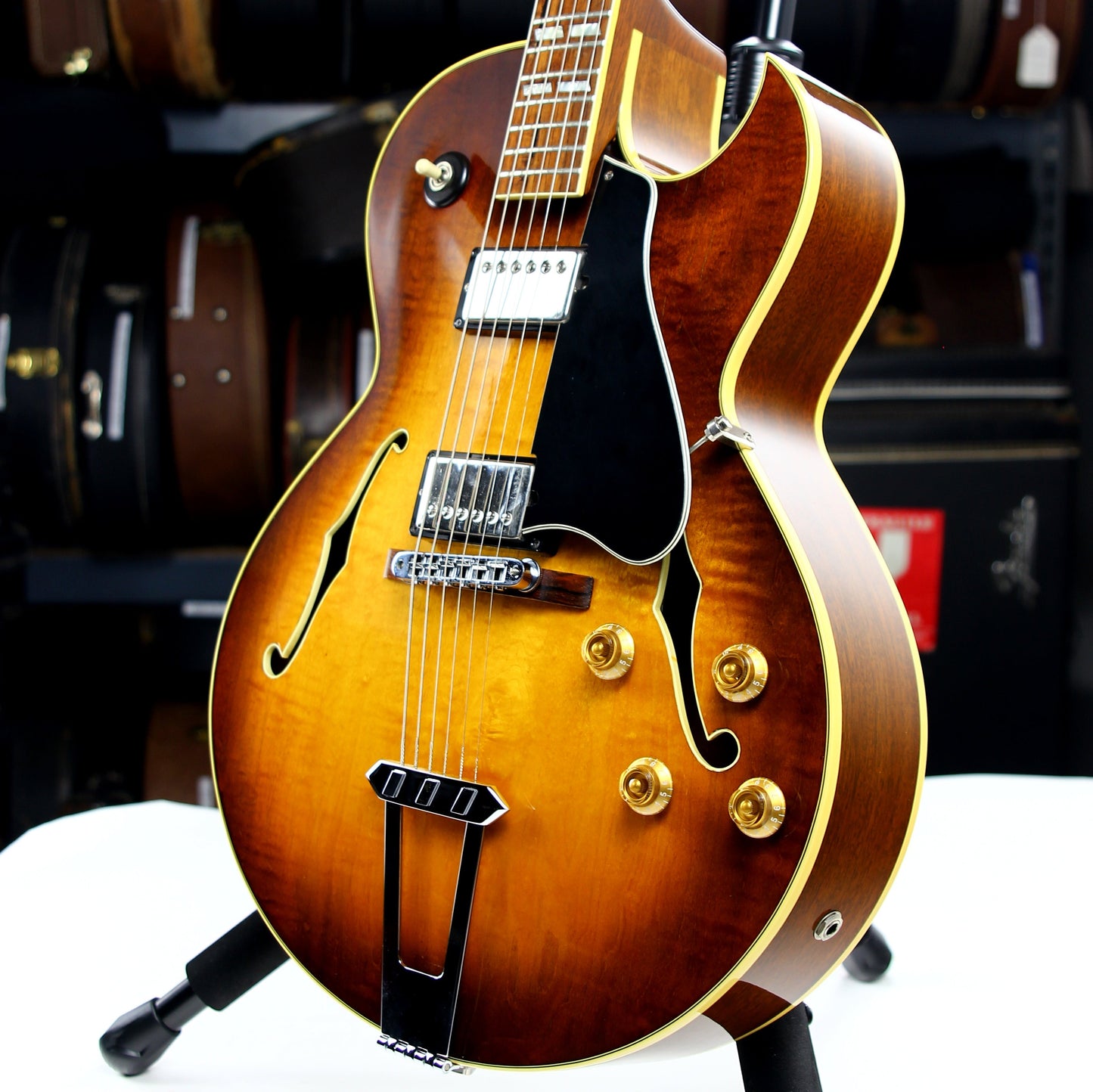 1984 Gibson ES-175 D Sunburst Jazz Archtop Guitar - Bound F-Holes, Figured Top, Mahogany Back, Custom Order?