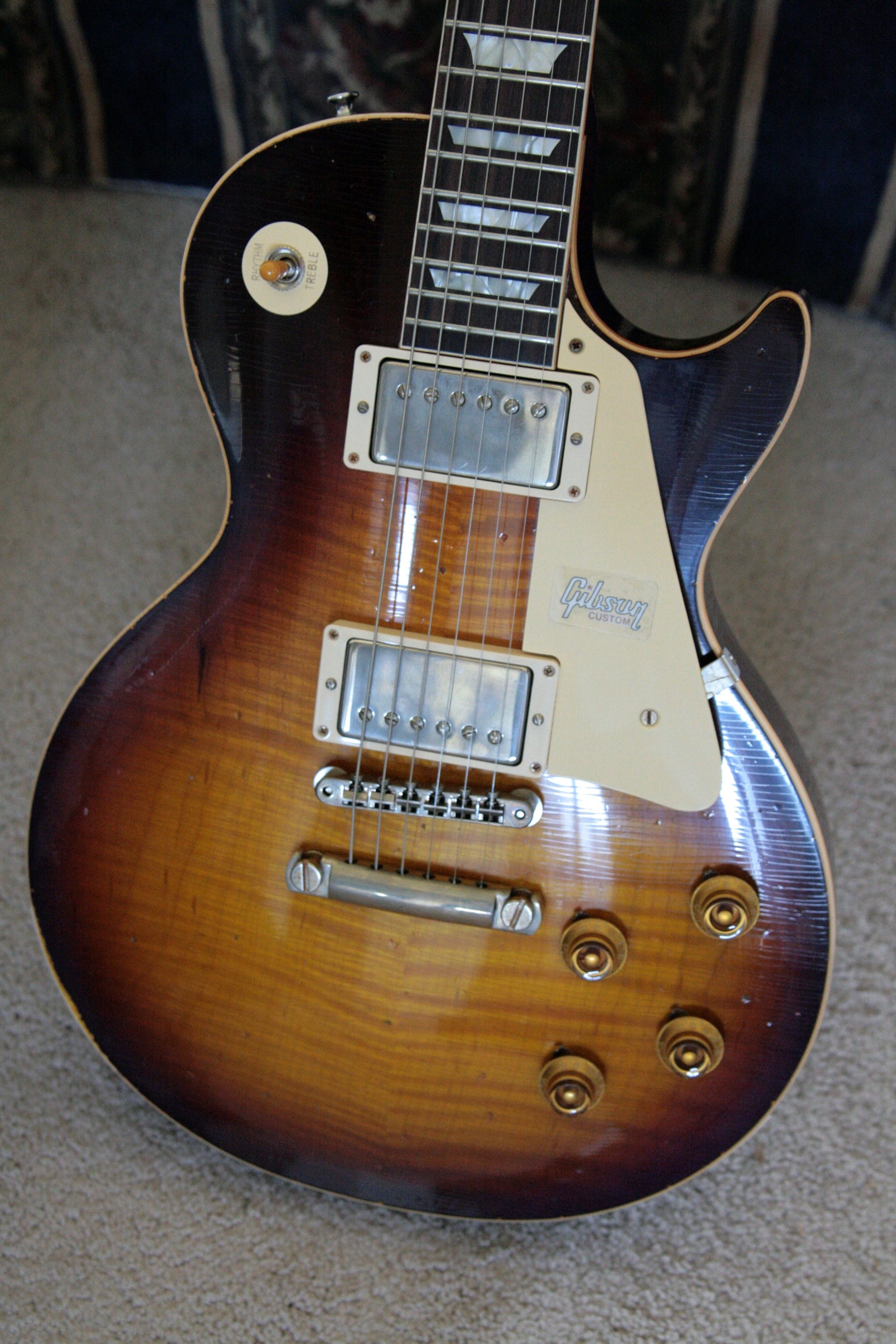 2018 Gibson 1959 HEAVY AGED Bourbon Burst Les Paul Reissue! R9 59 Duane Allman