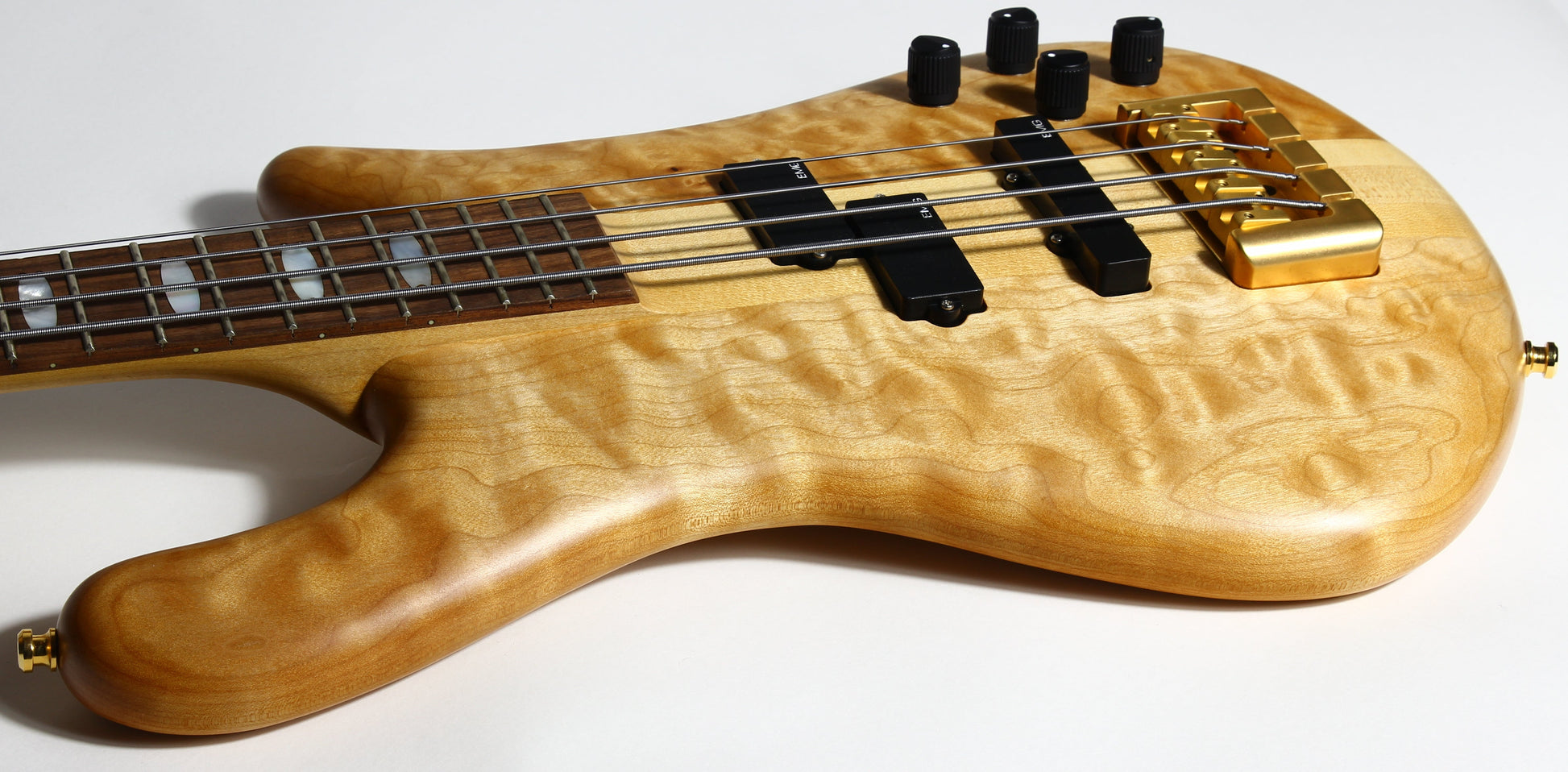 UNPLAYED! 1993 USA Stuart Spector Designs NS-4 Bass - SSD WOODSTOCK ERA, Neck-Through!