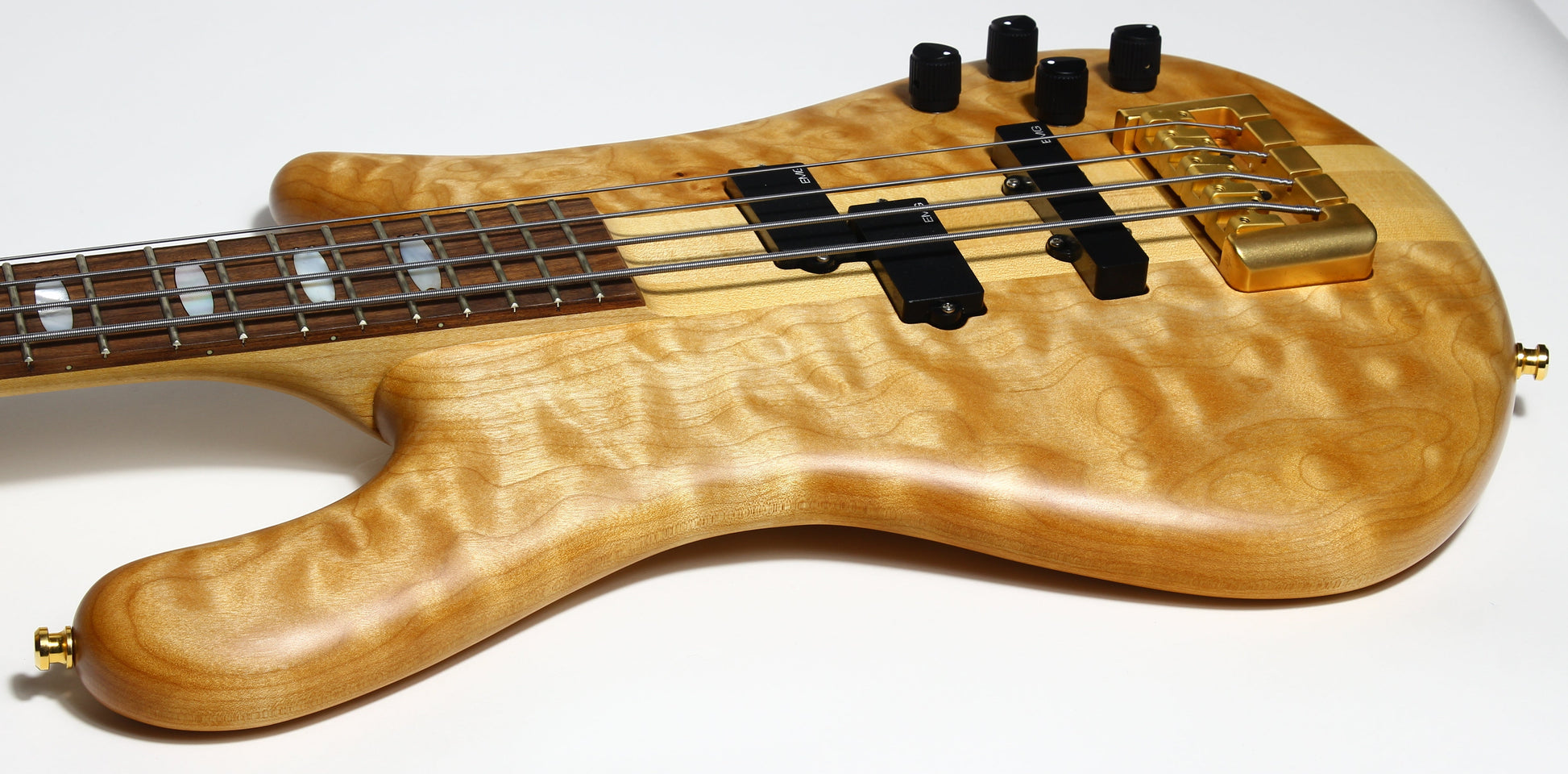 UNPLAYED! 1993 USA Stuart Spector Designs NS-4 Bass - SSD WOODSTOCK ERA, Neck-Through!