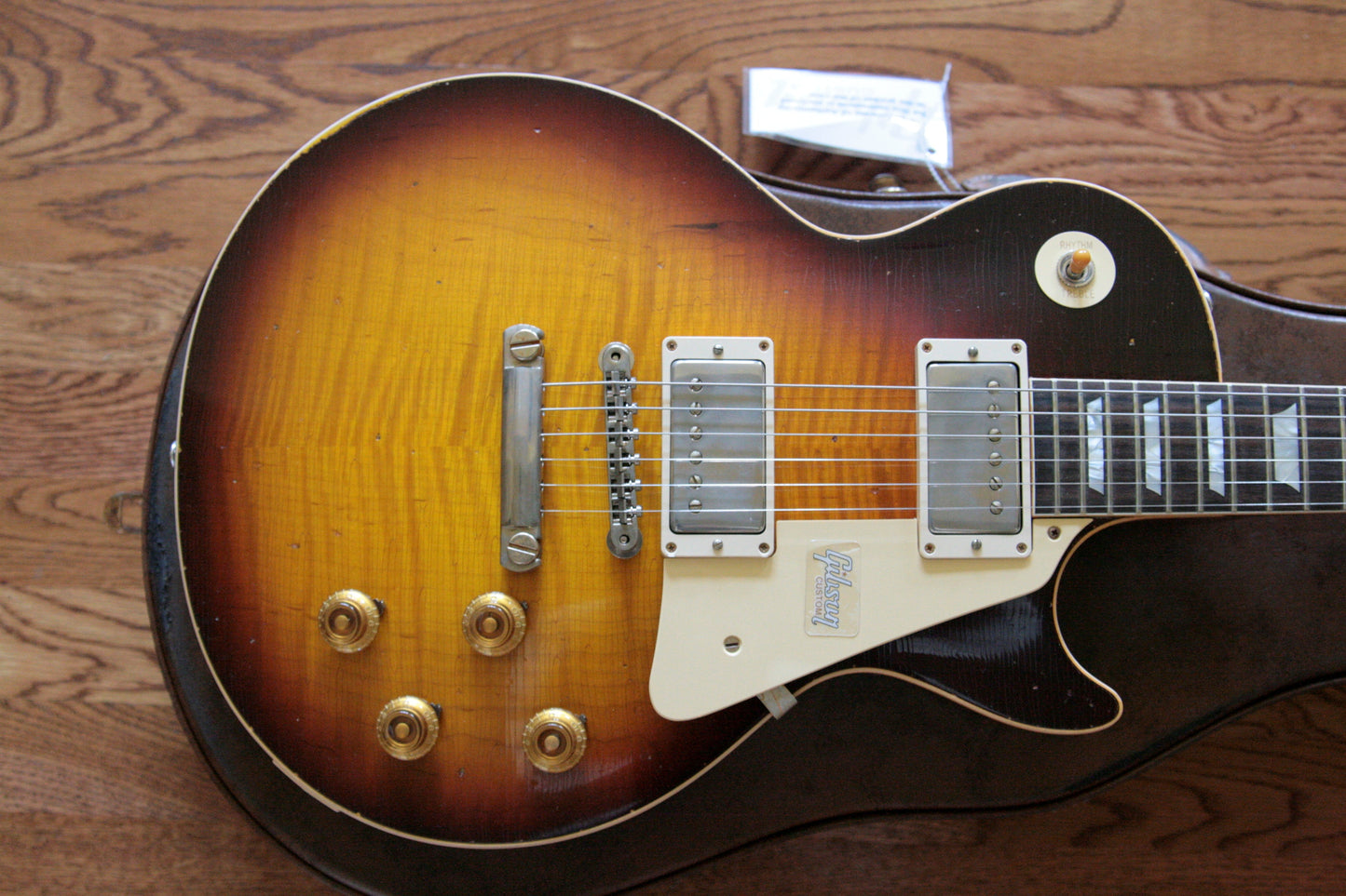 2018 Gibson 1959 HEAVY AGED Bourbon Burst Les Paul Reissue! R9 59 Duane Allman