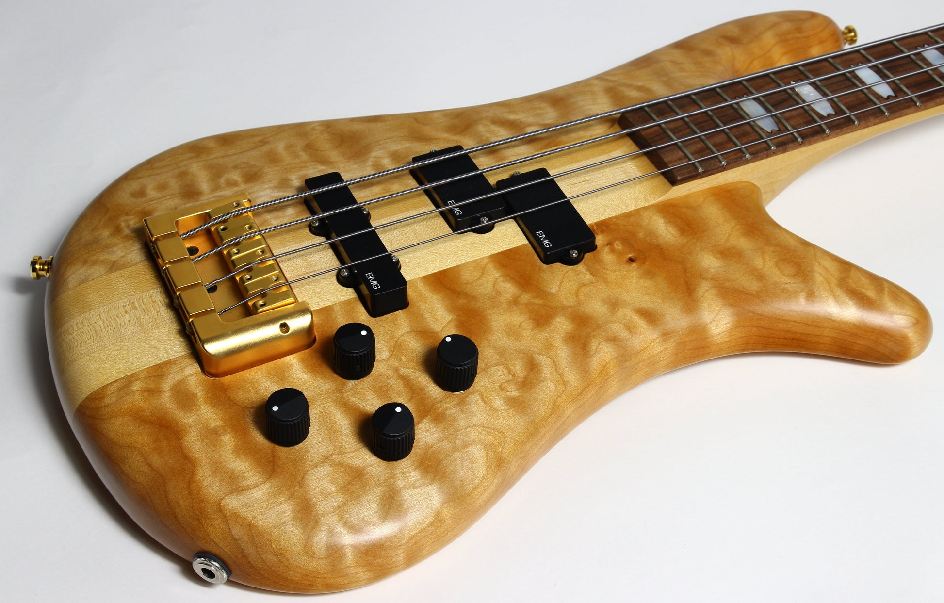 UNPLAYED! 1993 USA Stuart Spector Designs NS-4 Bass - SSD WOODSTOCK ERA, Neck-Through!