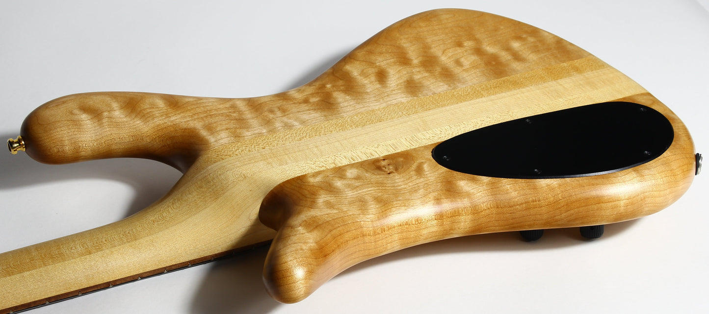 UNPLAYED! 1993 USA Stuart Spector Designs NS-4 Bass - SSD WOODSTOCK ERA, Neck-Through!
