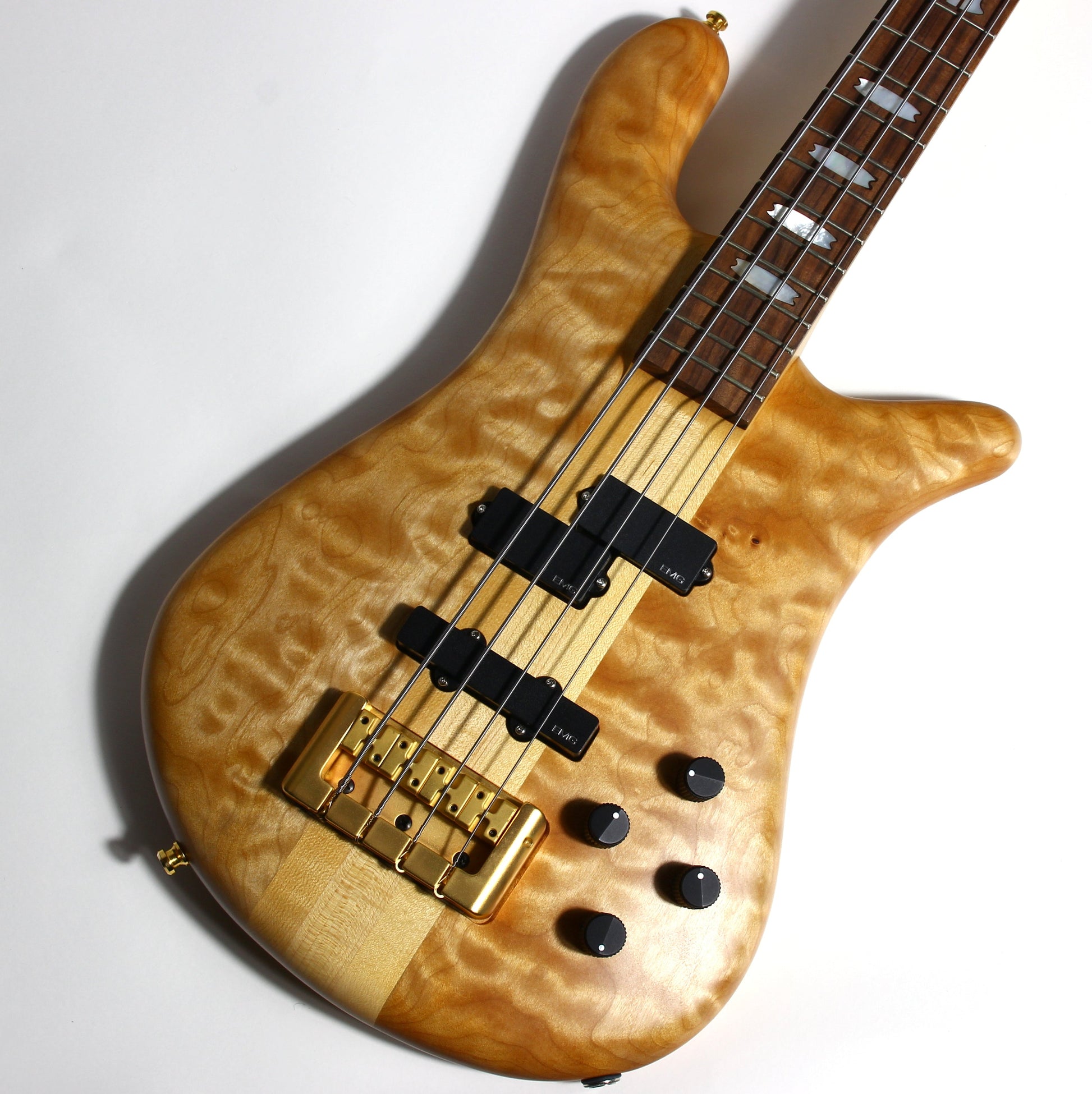 UNPLAYED! 1993 USA Stuart Spector Designs NS-4 Bass - SSD WOODSTOCK ERA, Neck-Through!
