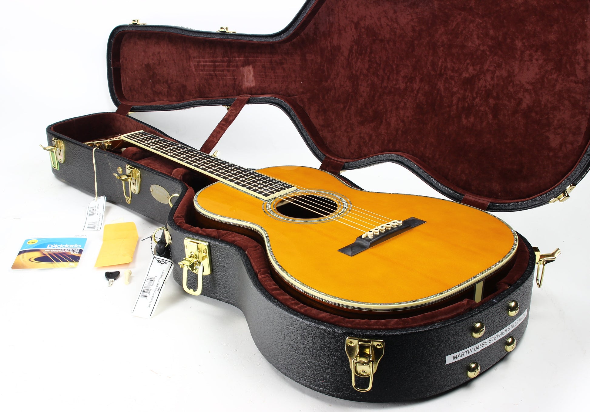 2007 Martin 0-45S STEPHEN STILLS Madagascar Rosewood - Stunning Example, MINTY, Adirondack Top, D 000
