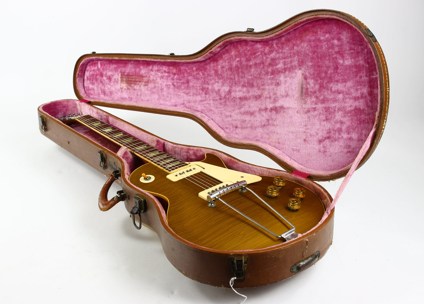 1953 Gibson Les Paul Standard Goldtop Vintage Guitar w Original Case | 1950s Gold Top!