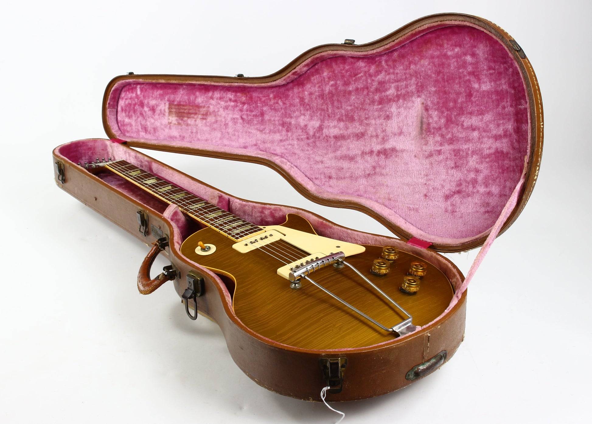 1953 Gibson Les Paul Standard Goldtop Vintage Guitar w Original Case | 1950s Gold Top!