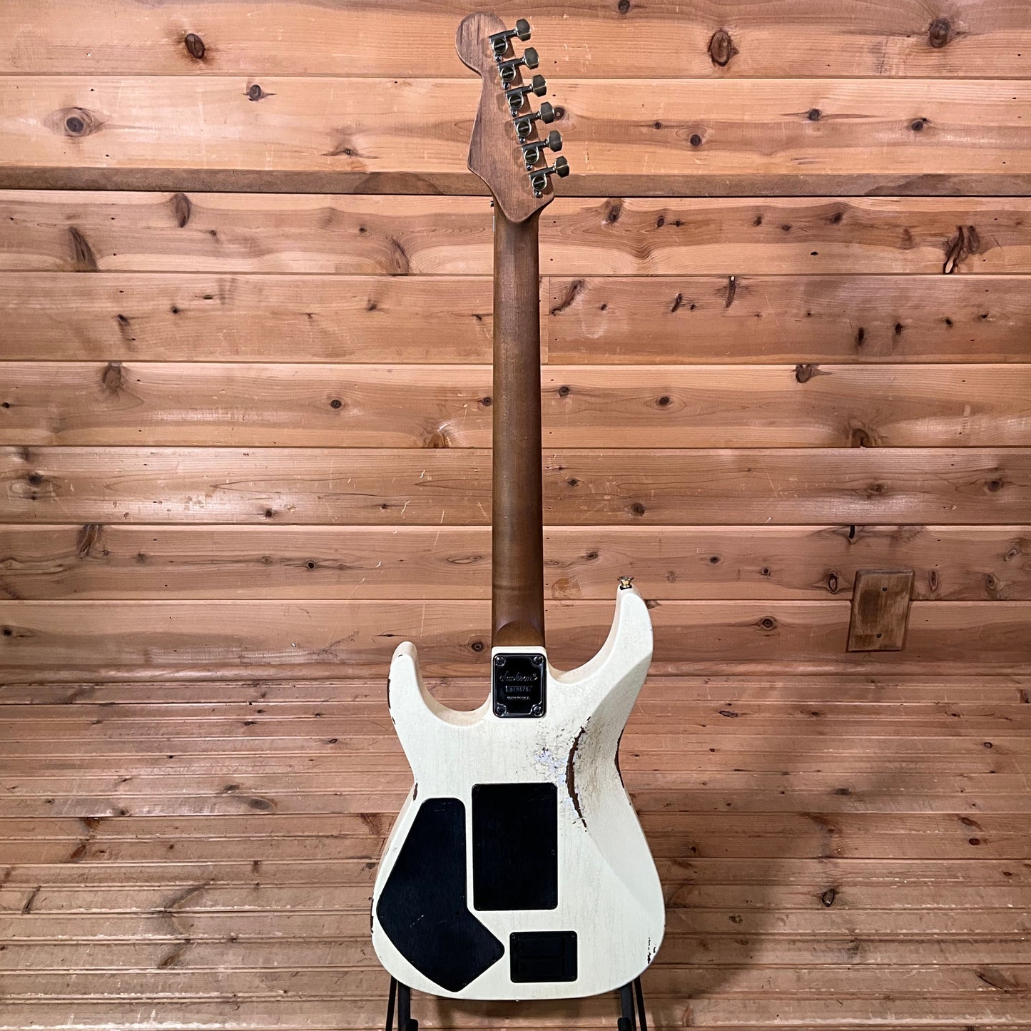Jackson Custom Shop Phil Collins Signature Super Stratocaster Electric Guitar - Vanilla Shake